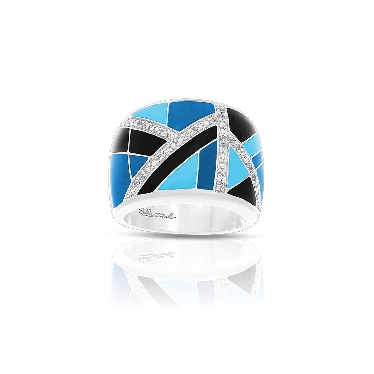 Blue & Black