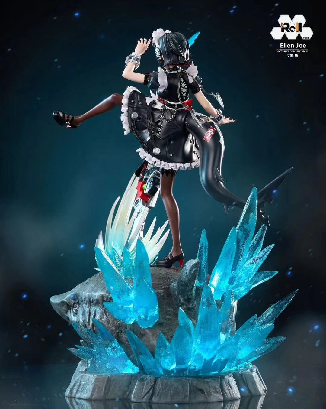 Roll Studio Zenless Zone Zero Ellen Joe Action Figure - Collectible Anime Character Statue for Fans | Perfect for Display, Gaming Setups, and Anime Merchandise Collections