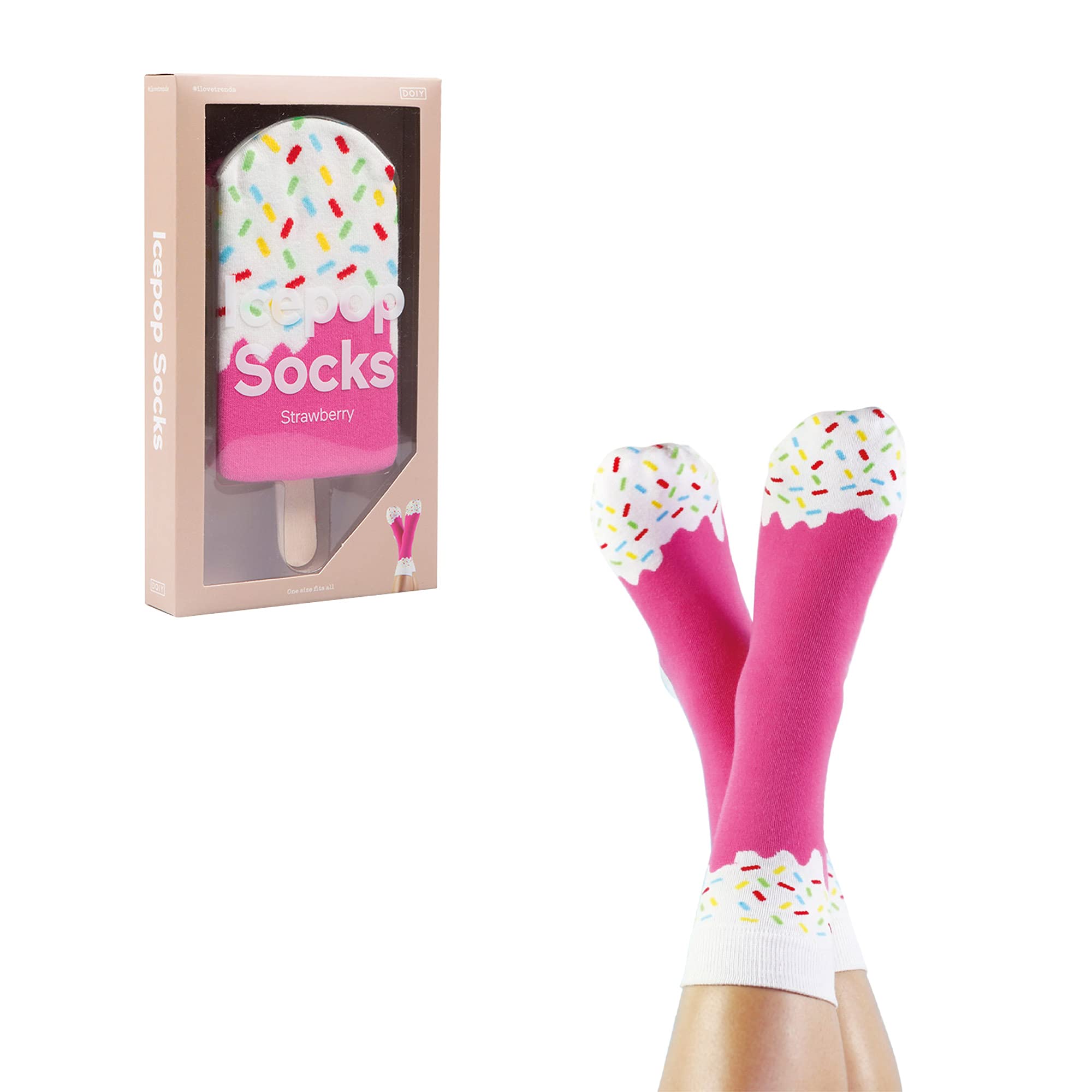 Delightly - Cue The Confetti Kit - Premium Birthday Gift Set with Party Cup, Candle, Chocolate Covered Pretzels & Fun Socks - Perfect Celebration Box for Birthdays, Anniversaries & Special Occasions - Great for Parties, Surprise Gifts & Festive Gatherings