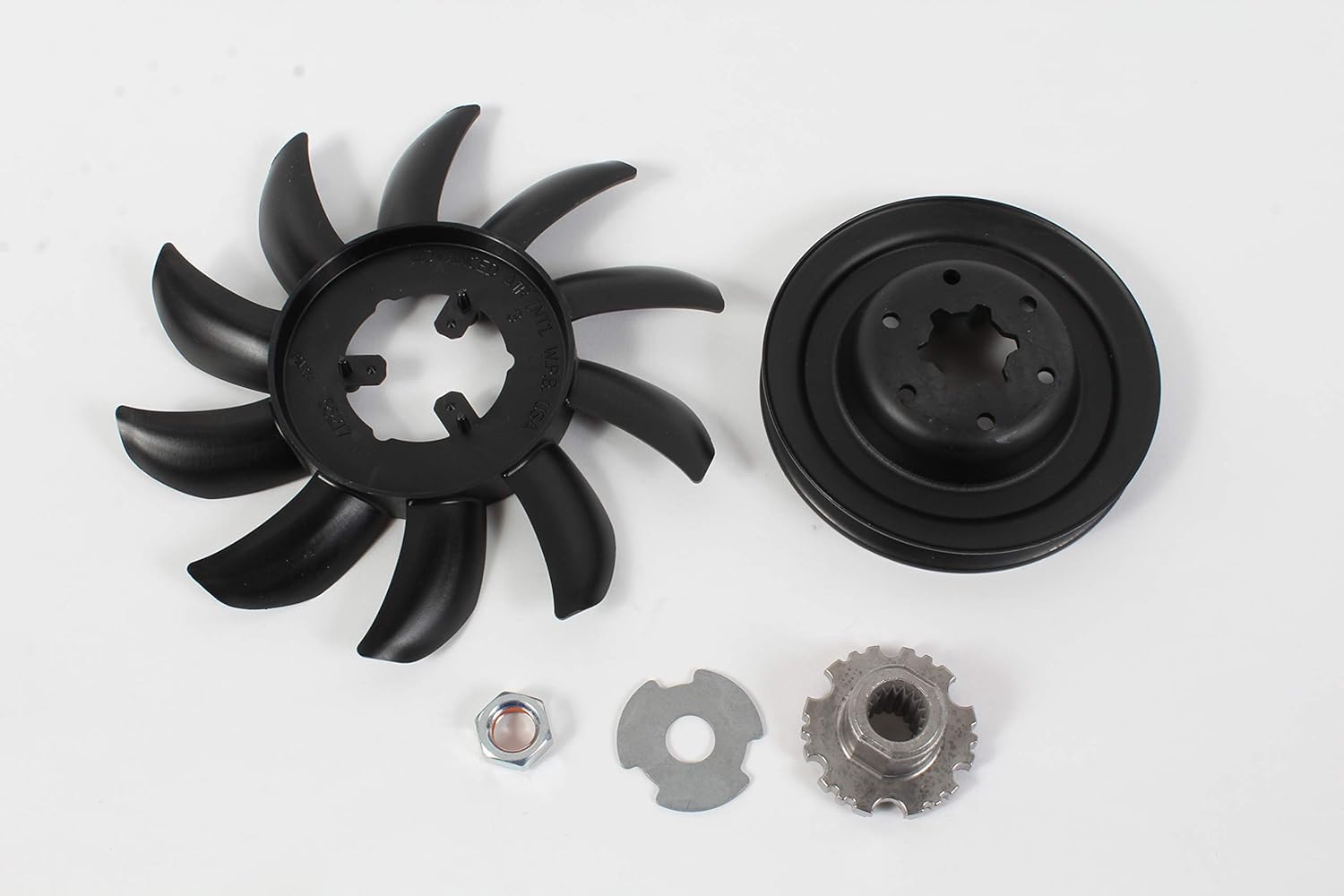 Hydro Gear Genuine 72657 Fan & Pulley Kit Set OEM Replacement - Compatible with Lawn Mowers & Tractors - Perfect for Cooling System Maintenance & Repair