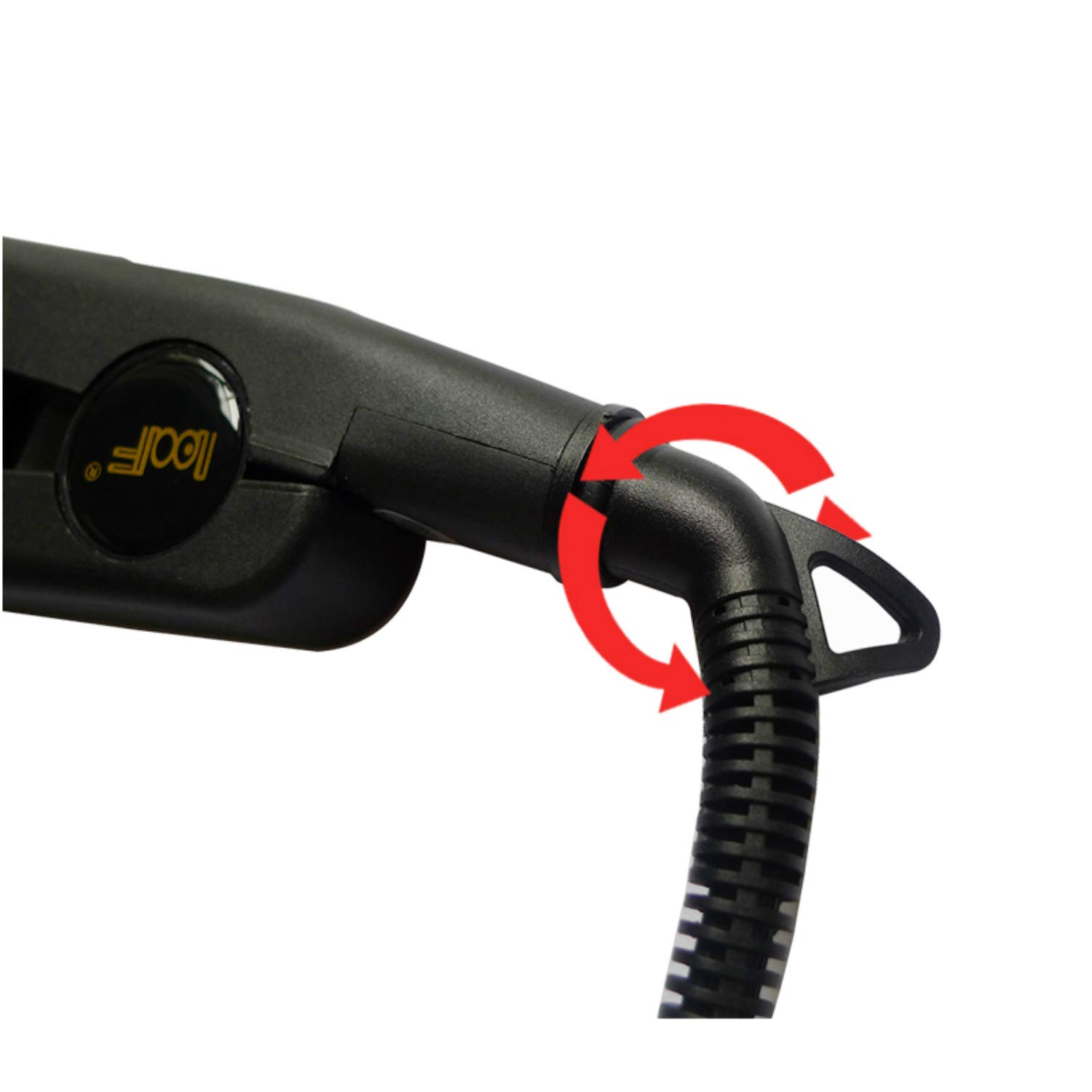 Professional Hair Extensions Fusion Heat Iron Connector Wand - Melting Tool with Clips & Heat Resistant Glove (Black) - Perfect for Salon Styling, DIY Hair Extensions & At-Home Hair Care