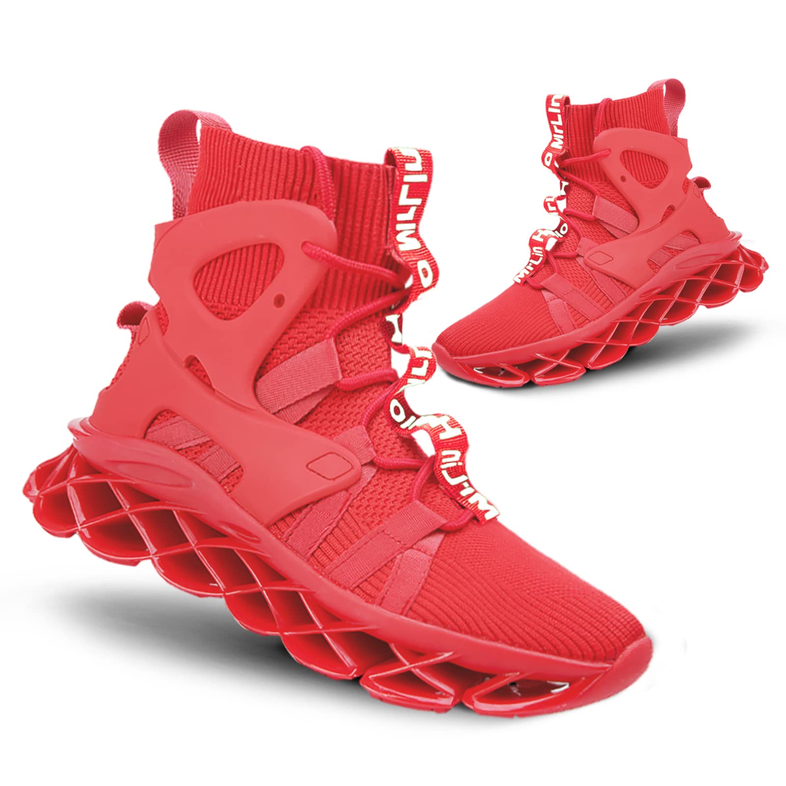 DUDHUH Women's Fashion Sneakers - Non-Slip Comfortable Running Shoes for Women | Lightweight Athletic Walking Shoes with Blade Design | Perfect for Gym, Jogging & Casual Wear