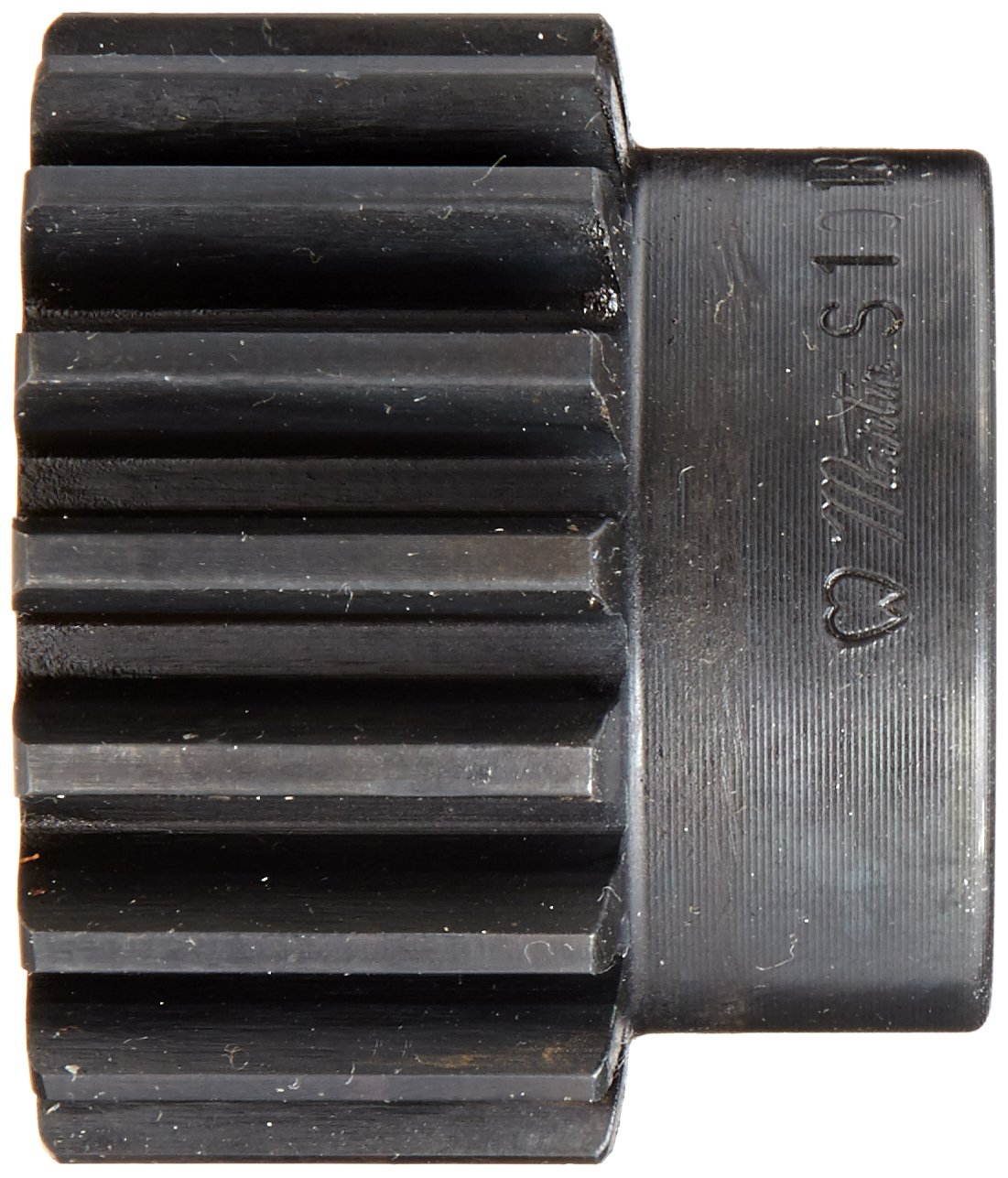 Martin S1018 Spur Gear - 14.5° Pressure Angle, High Carbon Steel, 10 Pitch, 3/4