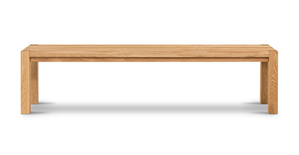 Festa 71 Outdoor Bench - Durable Wooden Garden Bench with Weather-Resistant Finish for Patio, Backyard, and Park Seating