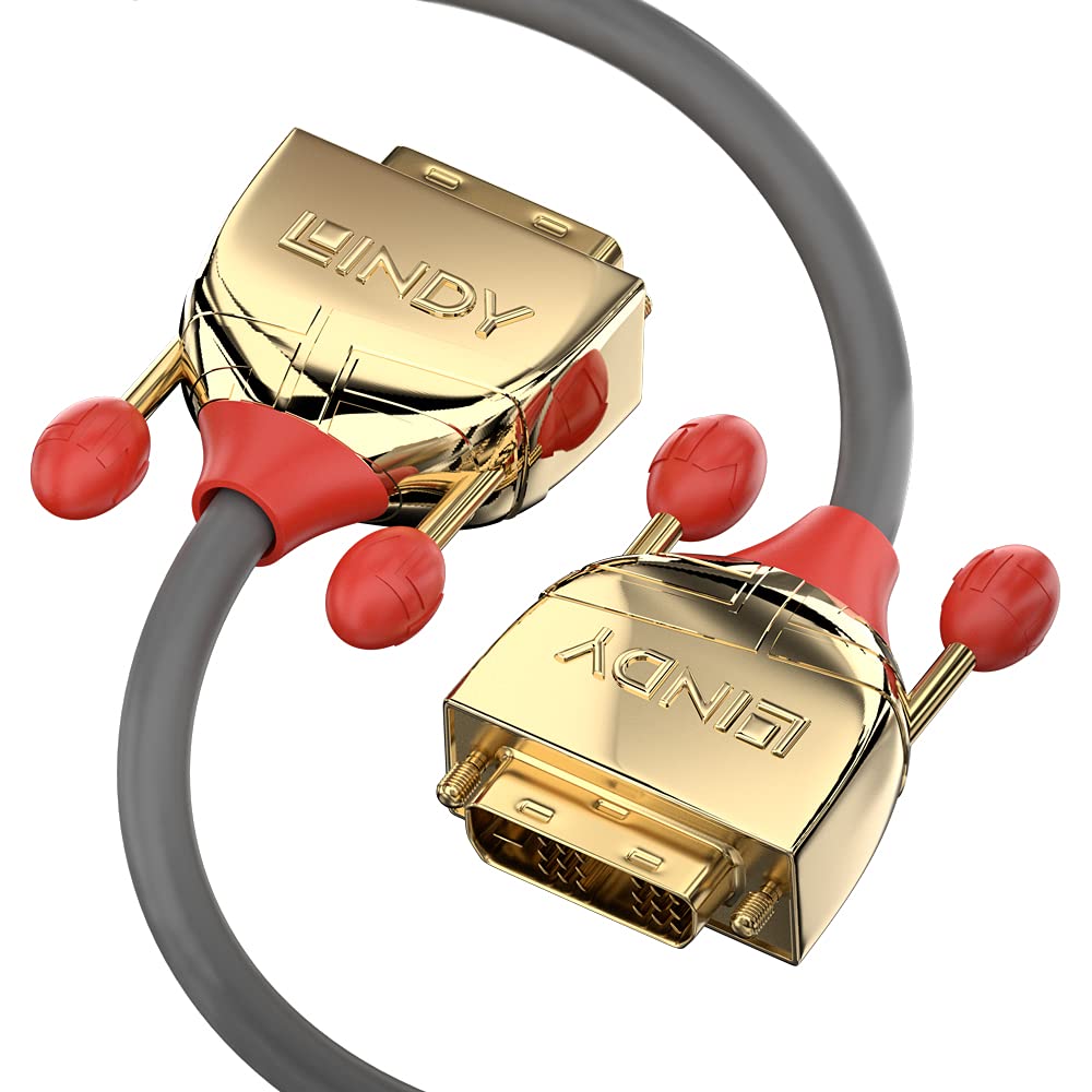 20m DVI-D Single Link Cable with Gold Plated Connectors - High Speed Digital Video Cable for Monitors, TVs & Projectors - Perfect for Home Theater, Gaming & Office Setup