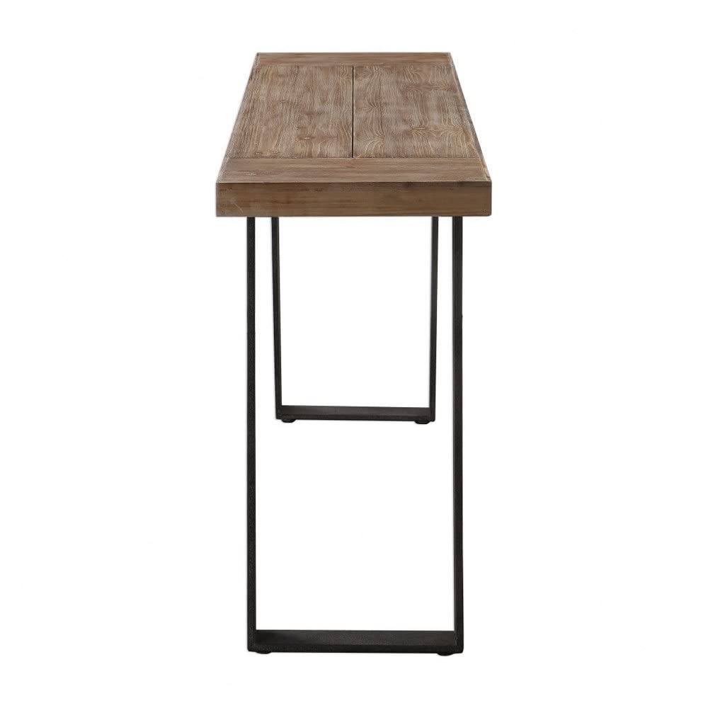 55 Inch Console Table - Modern Entryway Sofa Table with 55