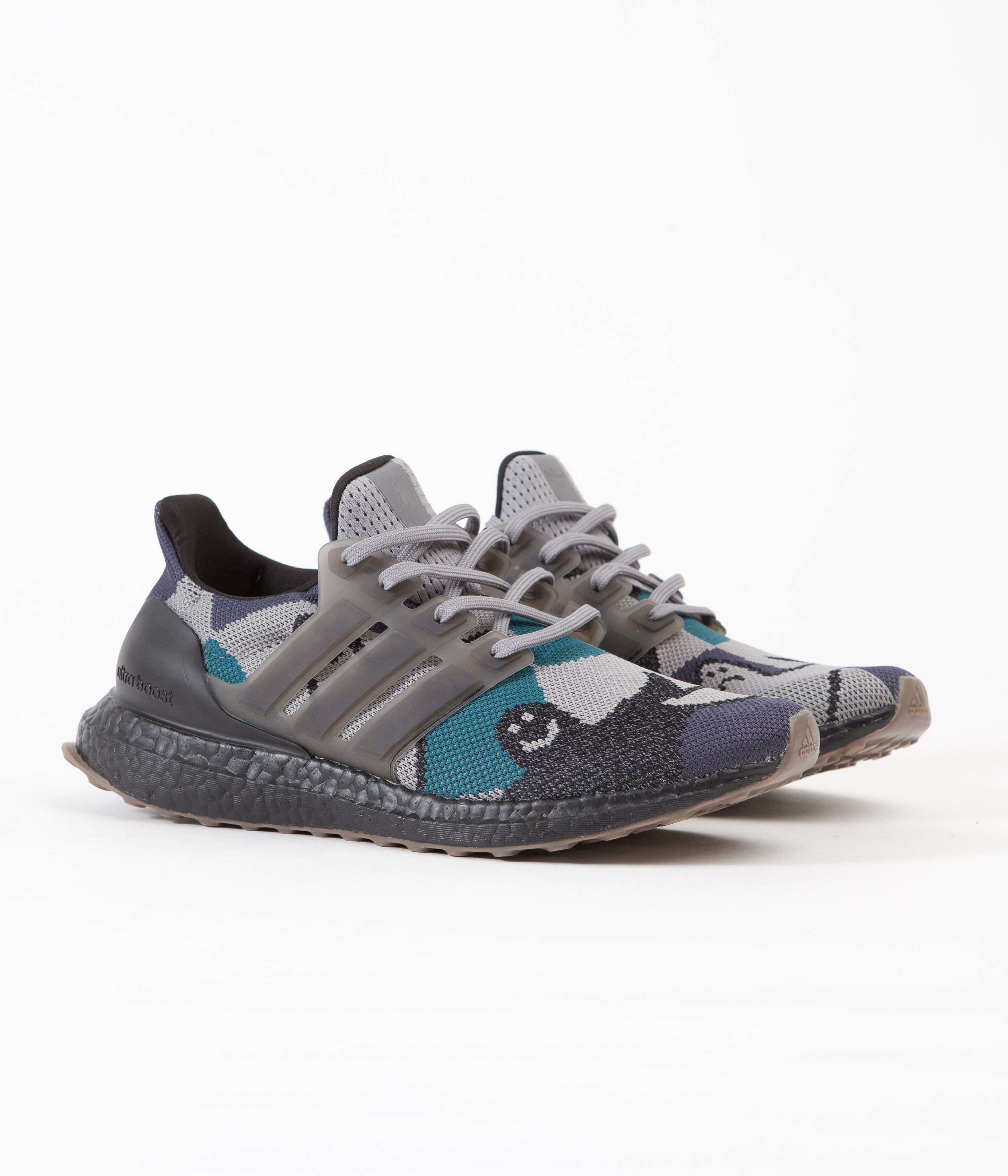 Adidas Gonz Ultra Boost Running Shoes for Men & Women - Grey Three / Core Black / Shadow Navy - Lightweight Comfortable Sneakers for Jogging, Gym & Casual Wear
