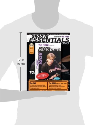 Tommy Igoe Groove Essentials - Drum Book with CD & DVD for Drummers - Perfect for Practice, Lessons & Live Performances