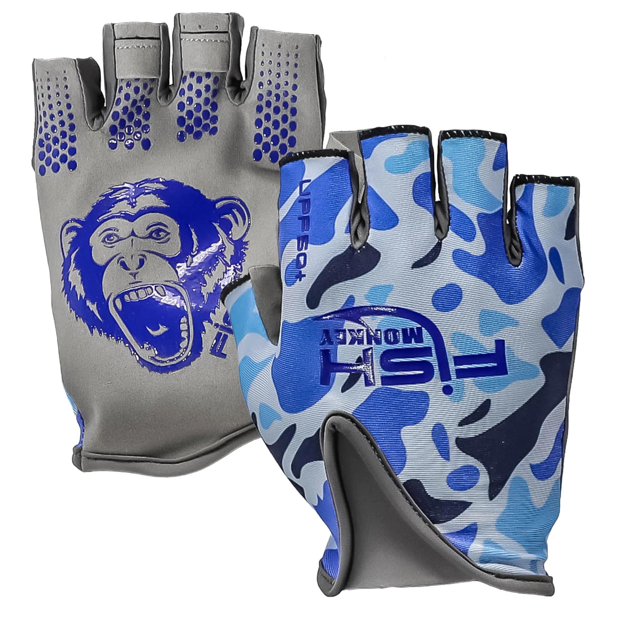Fish Monkey FM18 Stubby Gloves - Durable Fishing Gloves for Cold Weather, Saltwater & Freshwater Fishing - Perfect for Kayak, Boat & Ice Fishing Adventures