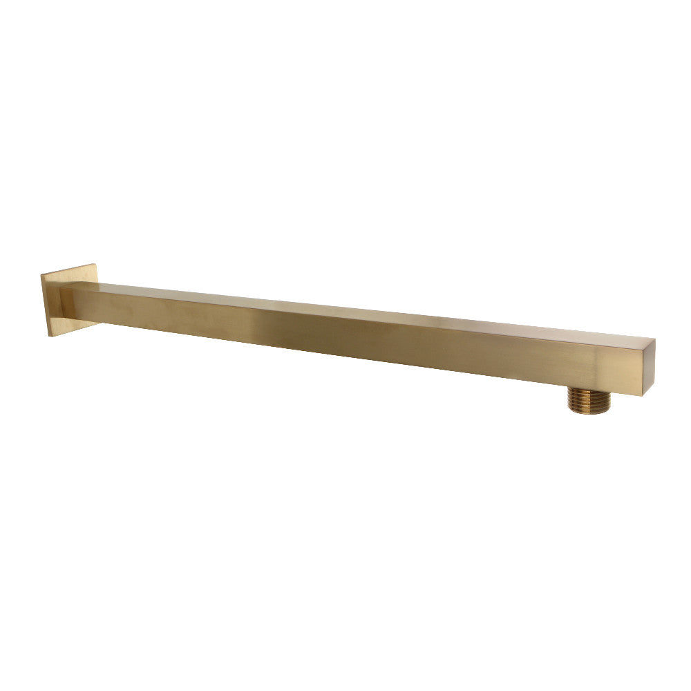 Kingston Brass K4160 Claremont 15 3/4 Inch Square Rain Drop Shower Arm with Flange - Perfect for Modern Bathroom Renovations & Spa-Like Shower Experience