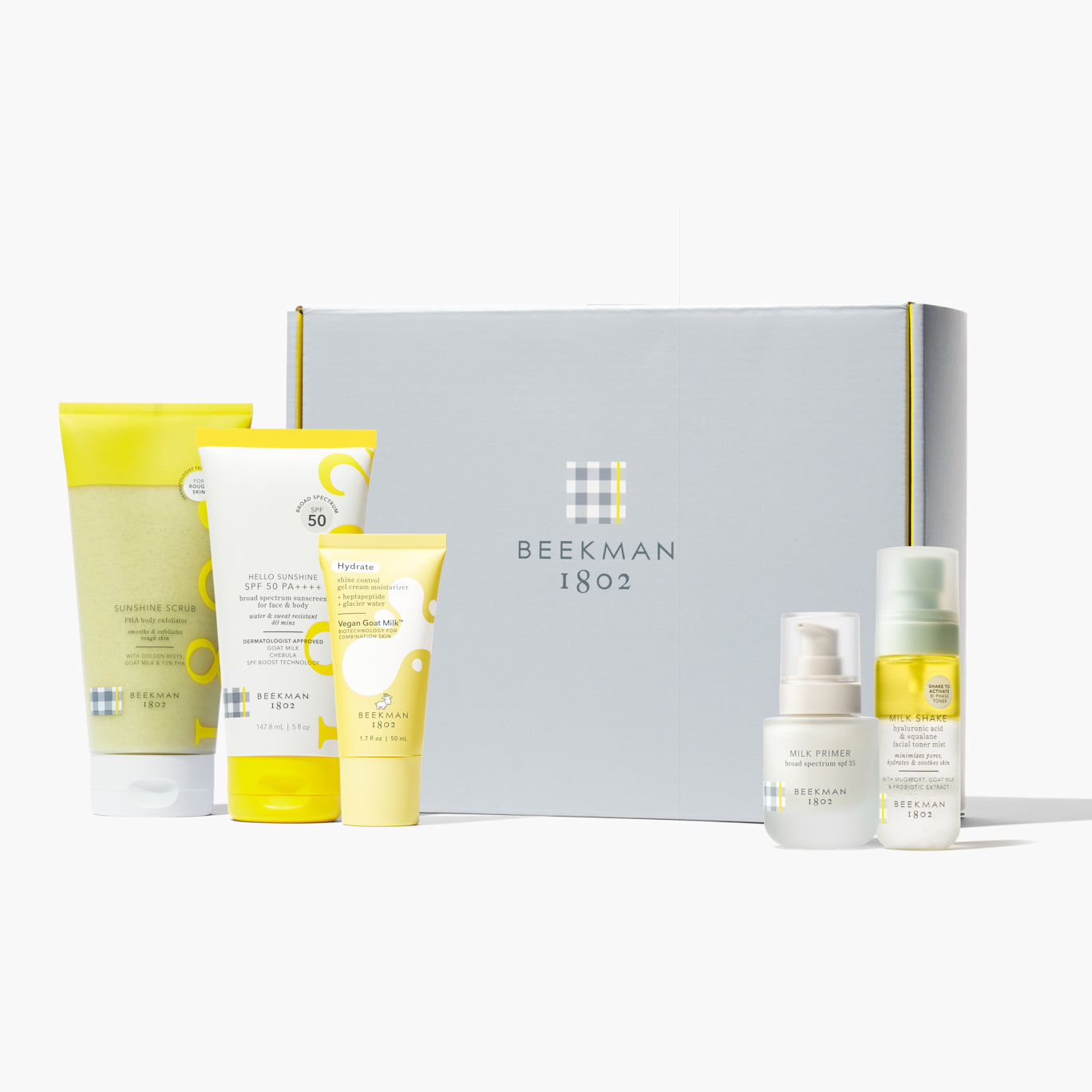 SPF Skincare Set for Daily Sun Protection - Essential Staples for Healthy Skin | Perfect for Outdoor Activities & Travel