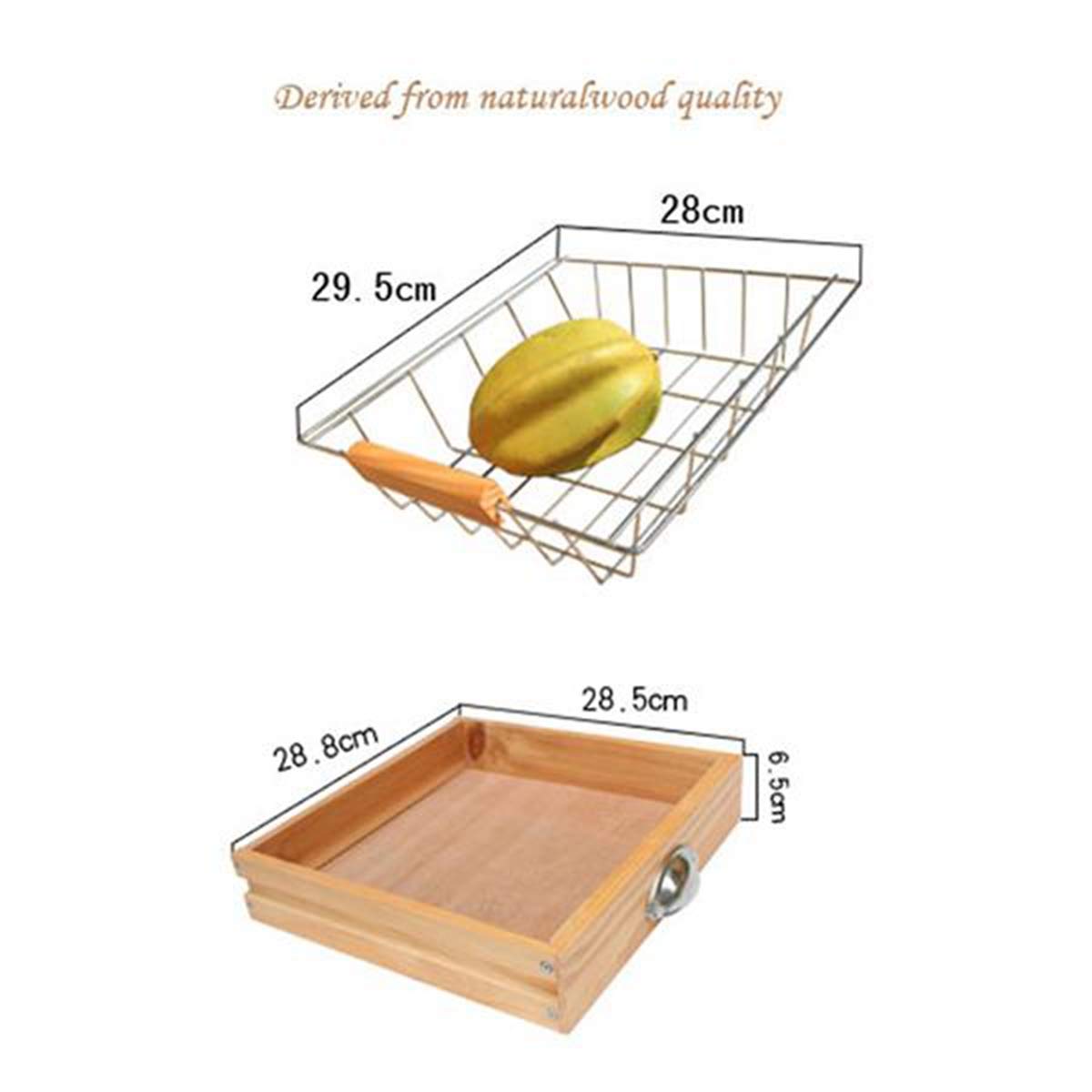 2-Drawer Rolling Kitchen Cart - Large Storage with Wheels for Dining Room