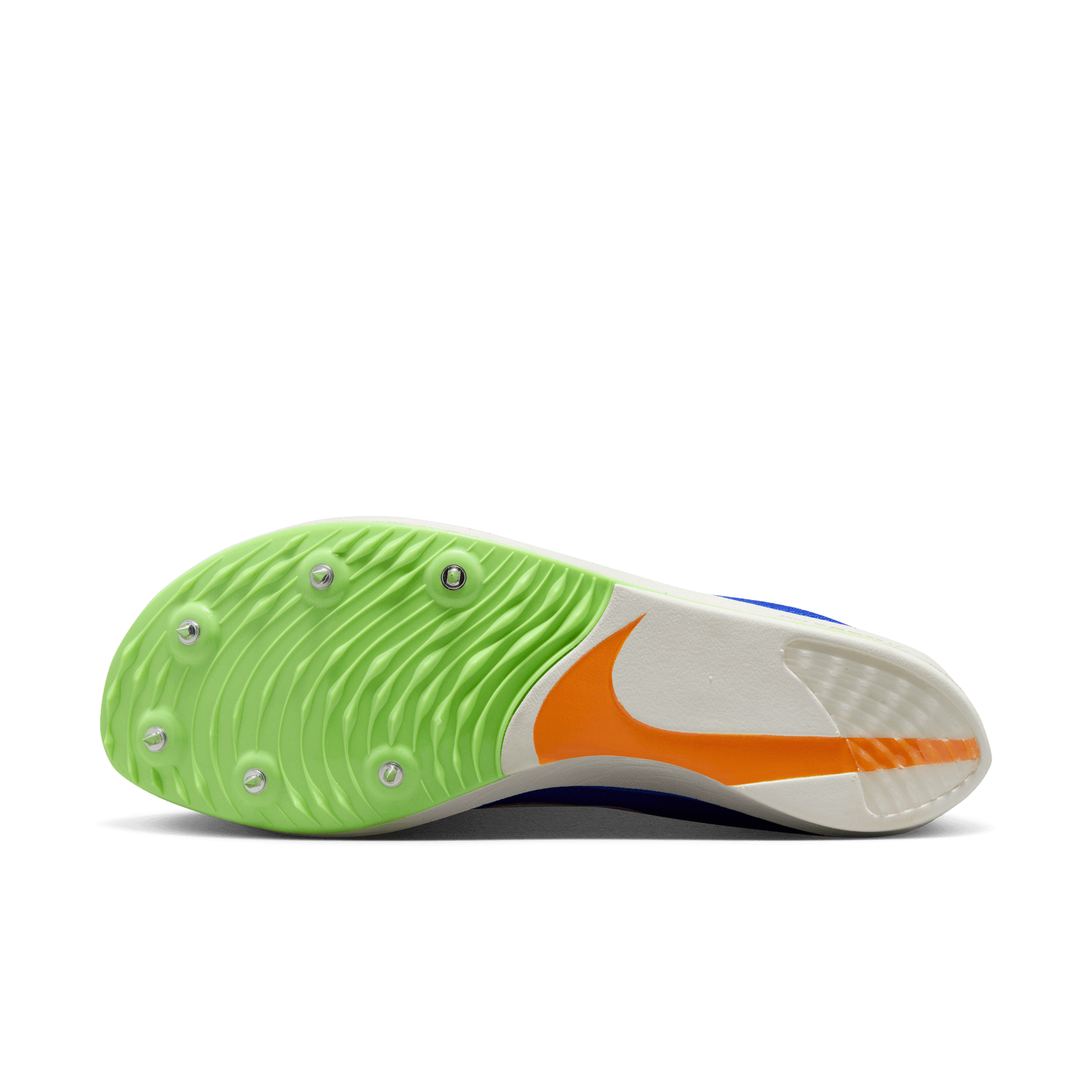 Unisex ZoomX Dragonfly Running Shoes (400 Racer Blue/White Safety Orange) - Lightweight Racing Sneakers for Marathon & Track Training
