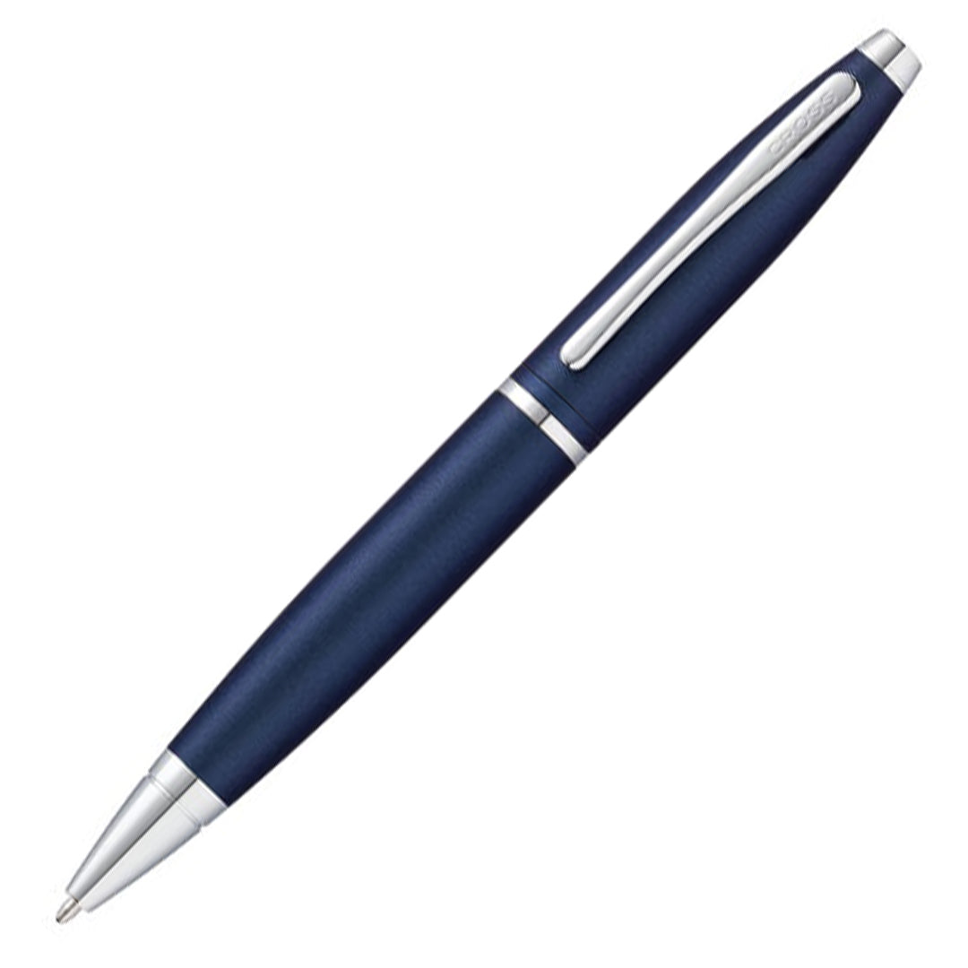 Premium Cross Calais Ballpoint Pen - Matte Metallic Midnight Blue - Luxury Writing Instrument for Office, Business & Gift Giving