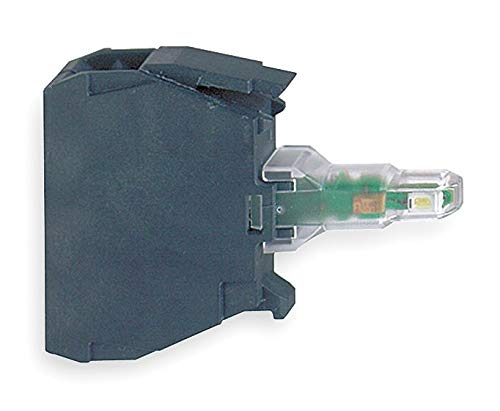 Schneider Electric White LED Lamp Module with Bulb - 24VAC/DC Voltage (ZBVB1) for Home Automation & Smart Lighting Systems