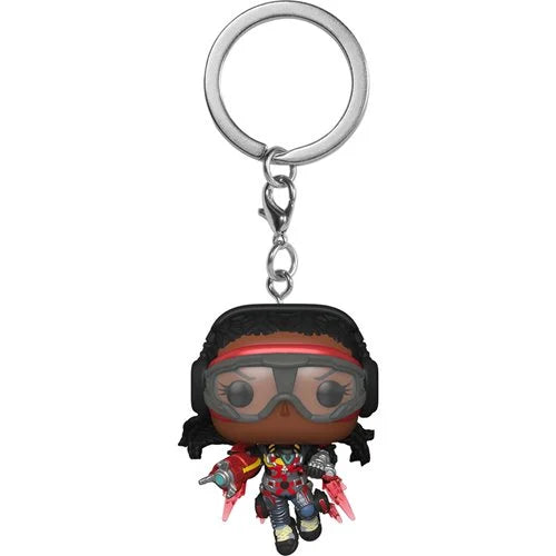 Black Panther Wakanda Forever Pocket Pop! Keychain - Ironheart MK1 Collectible - Perfect for Backpacks, Gifts & Marvel Fans