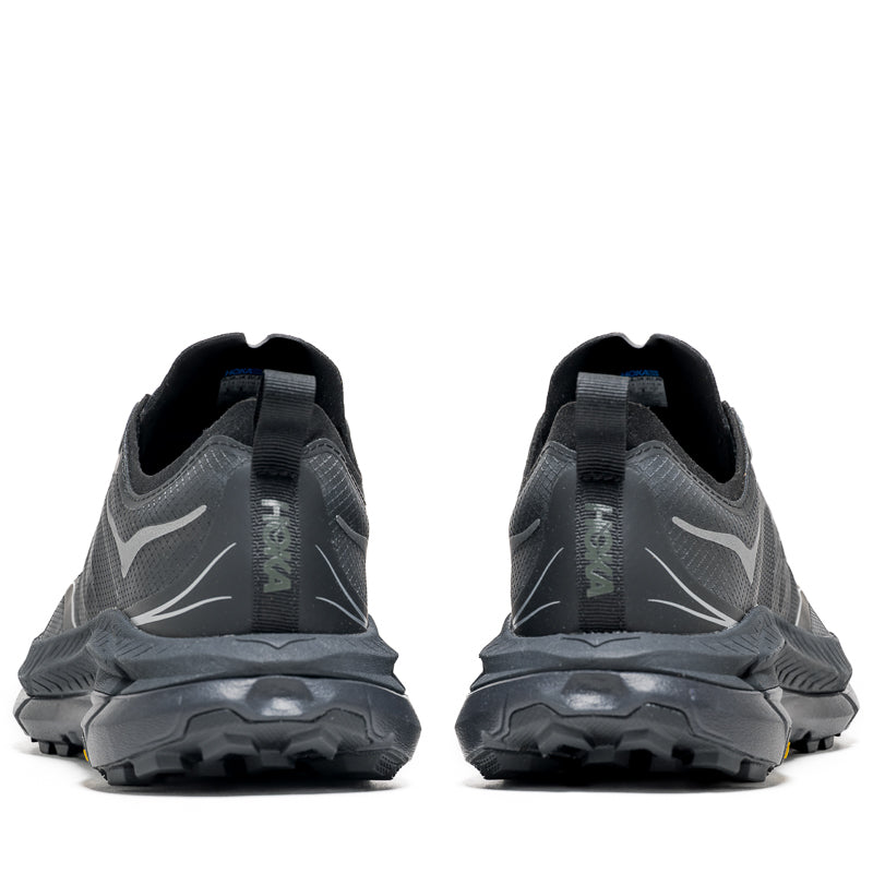 Hoka One One Mafate Speed 4 Lite Trail Running Shoes - Black/Outer Orbit - Lightweight & Durable for Hiking, Trail Running & Outdoor Adventures