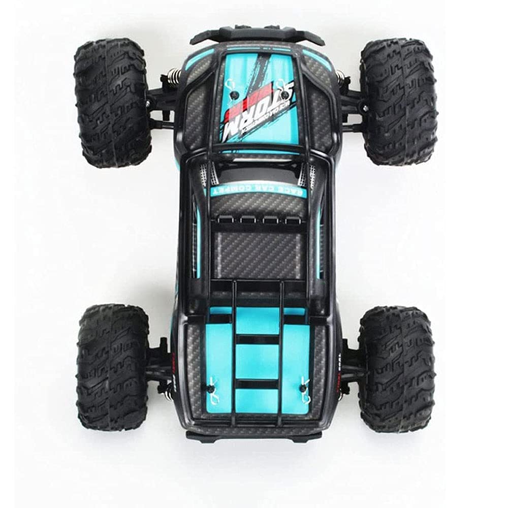 1/16 Scale Off-Road Remote Control Car | 2.4Ghz Wireless Monster RC Truck | All Terrain Climbing Vehicle | 36KM/H High Speed RC Car | Durable Toy for Kids & Adults | Perfect for Backyard Racing, Off-Road Adventures & Birthday Gifts