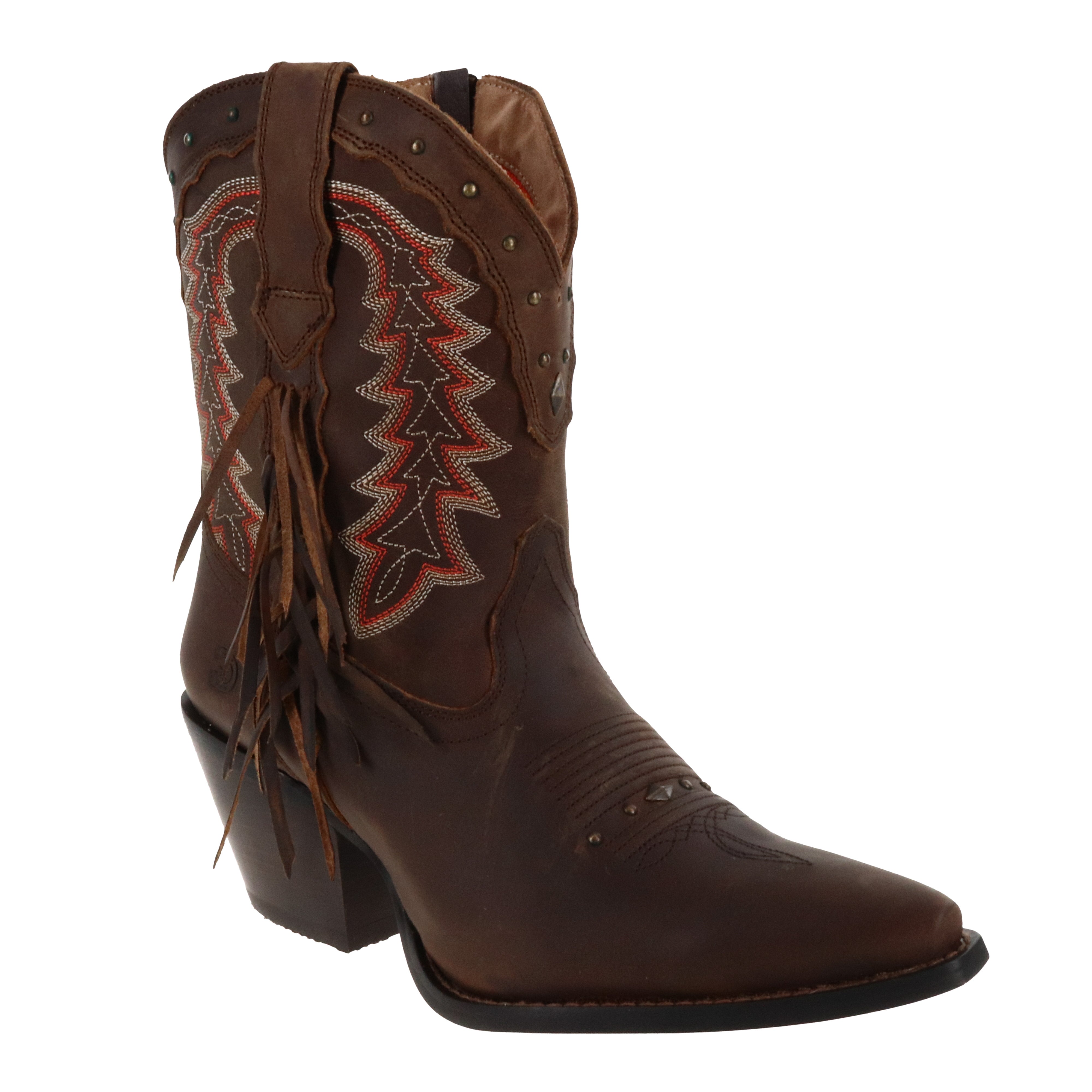 Durango Crush Pecan Women's Boots - Stylish & Comfortable Western Boots for Cowgirl Fashion, Riding & Outdoor Adventures