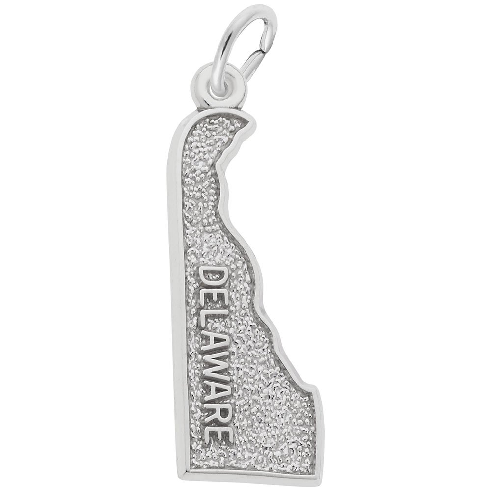 Delaware Charm - Handmade Charms for Bracelets & Necklaces | Perfect for DIY Jewelry, Gifts & Fashion Accessories