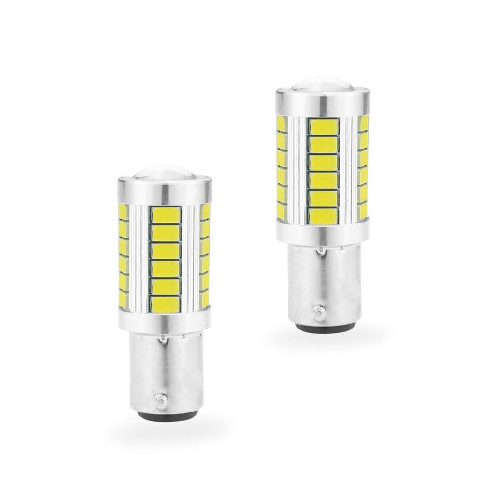 QIDIAN H4 H7 LED Headlight Bulbs 6000K 33SMD - Car Fog & Signal Lights Upgrade