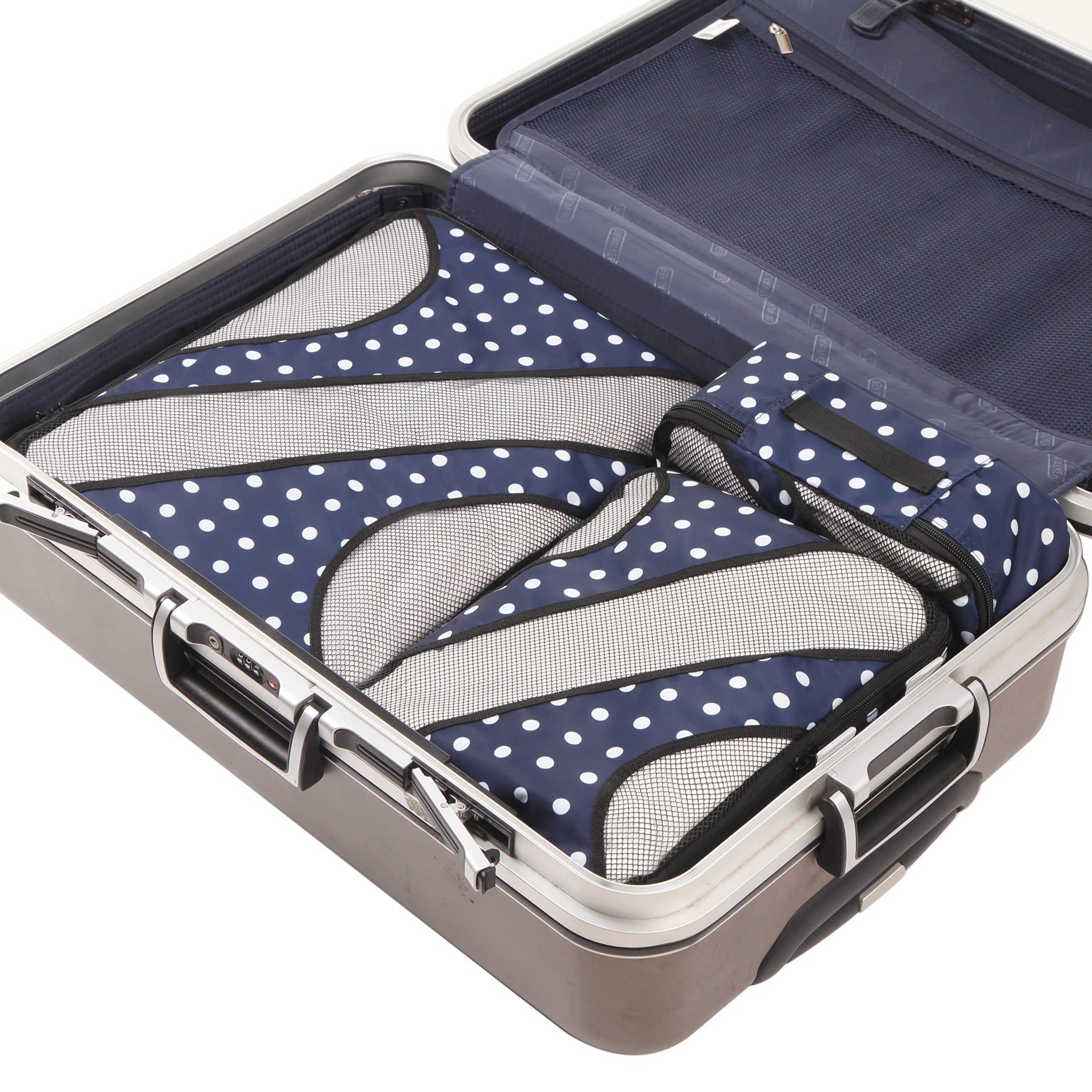 BAGAIL 6-Piece Packing Cubes Set - Lightweight Travel Luggage Organizers for Suitcases, Backpacks & Carry-Ons | Perfect for Business Trips, Vacations & Weekend Getaways