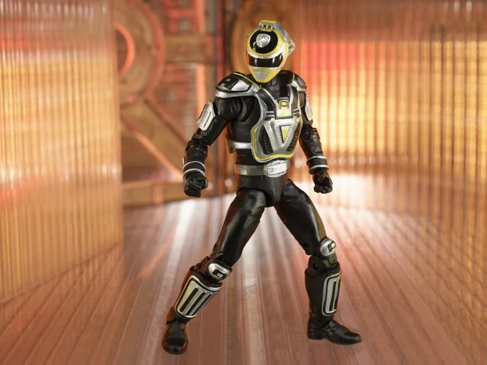 Power Rangers S.P.D. Lightning Collection A Squad Yellow Ranger Action Figure - Collectible Toy for Kids & Adults - Perfect for Display, Play & Gifts