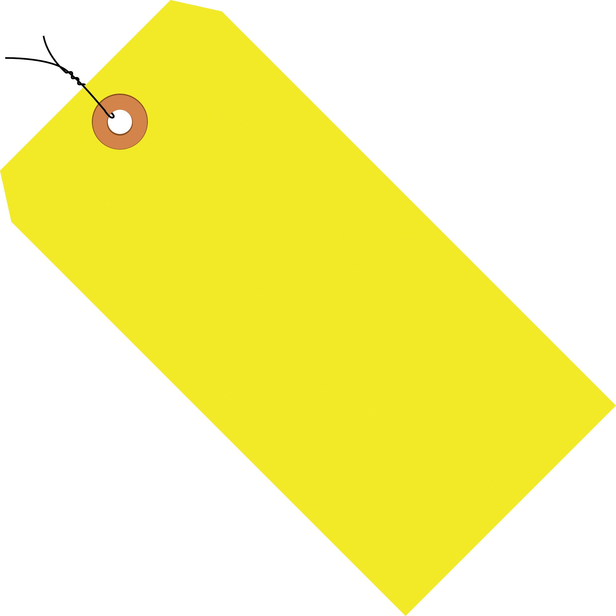Choice Shipping Supplies Pre-Wired Shipping Tags - 13 Pt, 4 3/4
