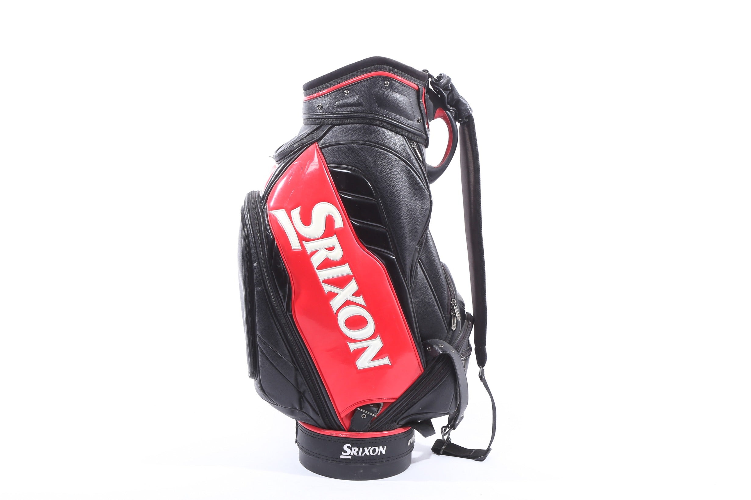 Srixon Staff Golf Bag with 6 Dividers & 8 Pockets - Lightweight Durable Stand Bag for Men & Women - Perfect for Golf Tournaments, Driving Range & Course Play