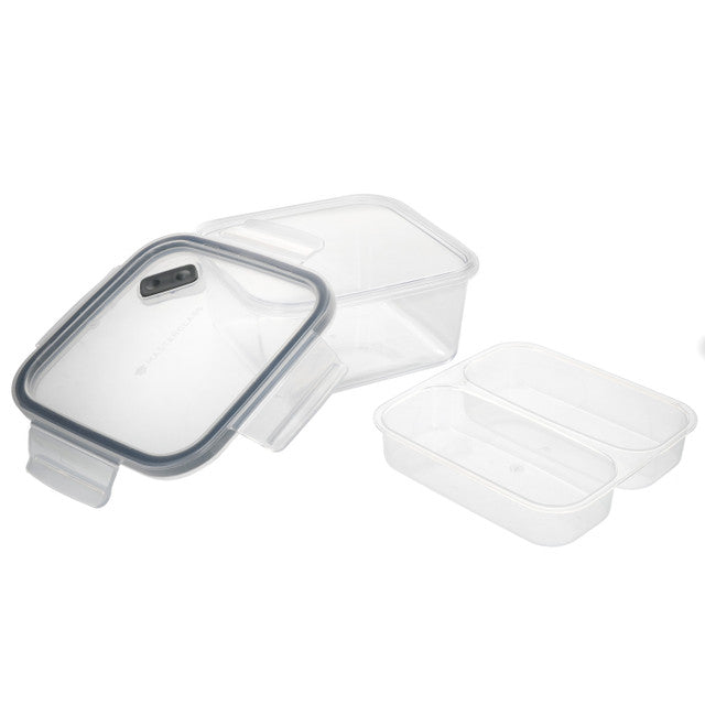 MasterClass Eco-Friendly Snap Containers - Airtight Food Storage Set (Various Sizes) for Kitchen, Pantry & Meal Prep Organization