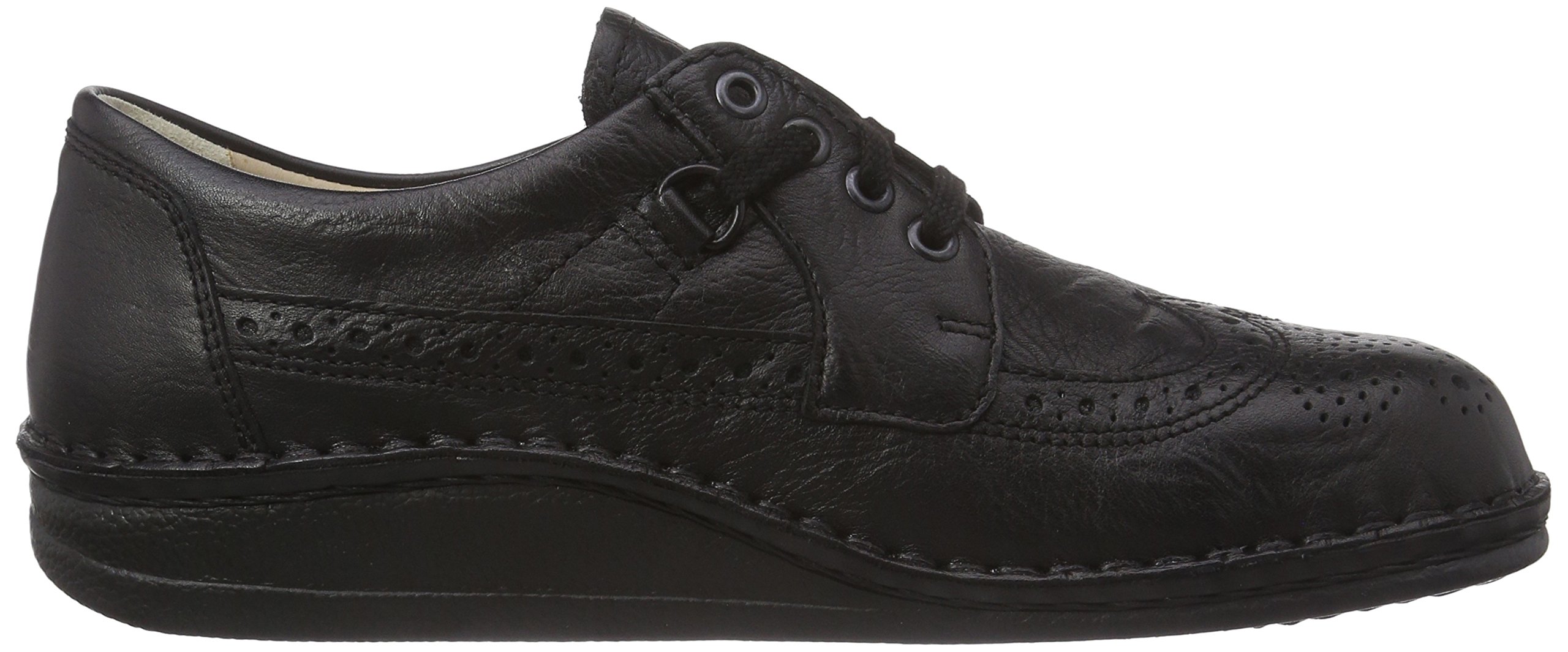 Finn Comfort Men's York Leather Shoes - Premium Comfort & Support for Walking, Travel & Work - Handcrafted in Germany