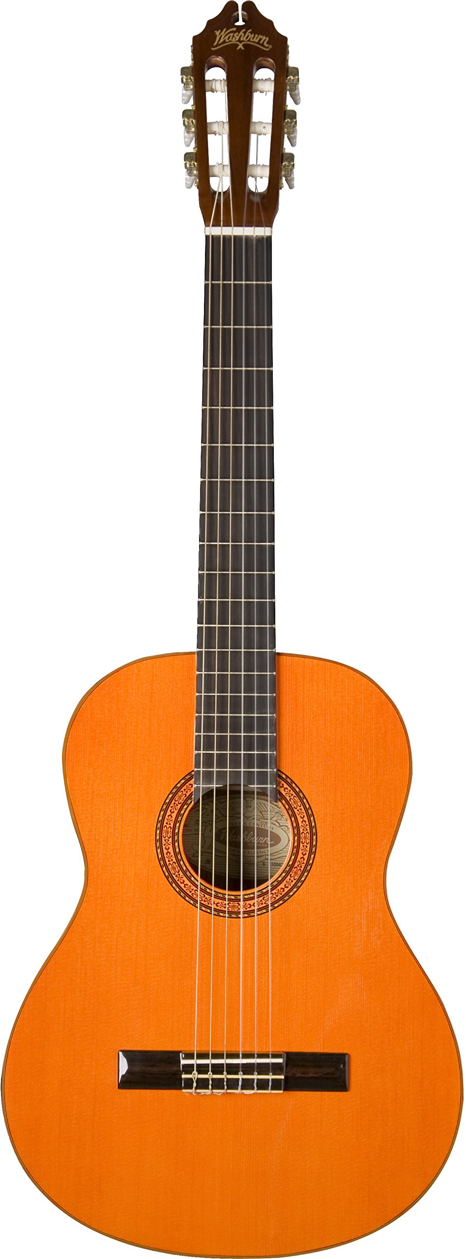 Washburn C5 Classical Acoustic Guitar - Nylon String Guitar for Beginners & Professionals, Perfect for Home Practice, Performances & Music Lessons