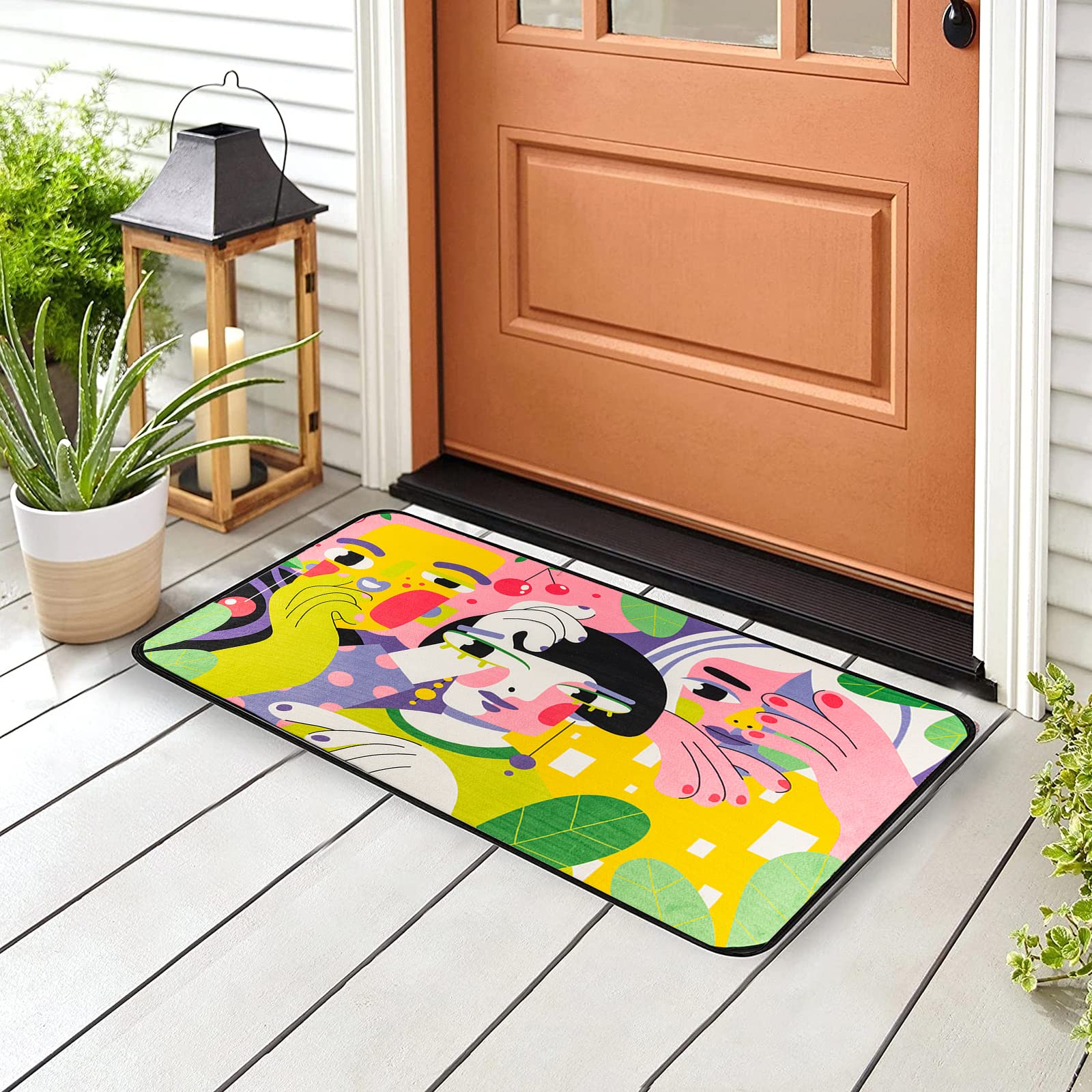 Premium Anti-Fatigue Kitchen Mat - Thick Cushioned, Waterproof & Non-Slip Floor Mat - Washable Ergonomic Rug for Kitchen, Bathroom, Office, Laundry & Entryway (39