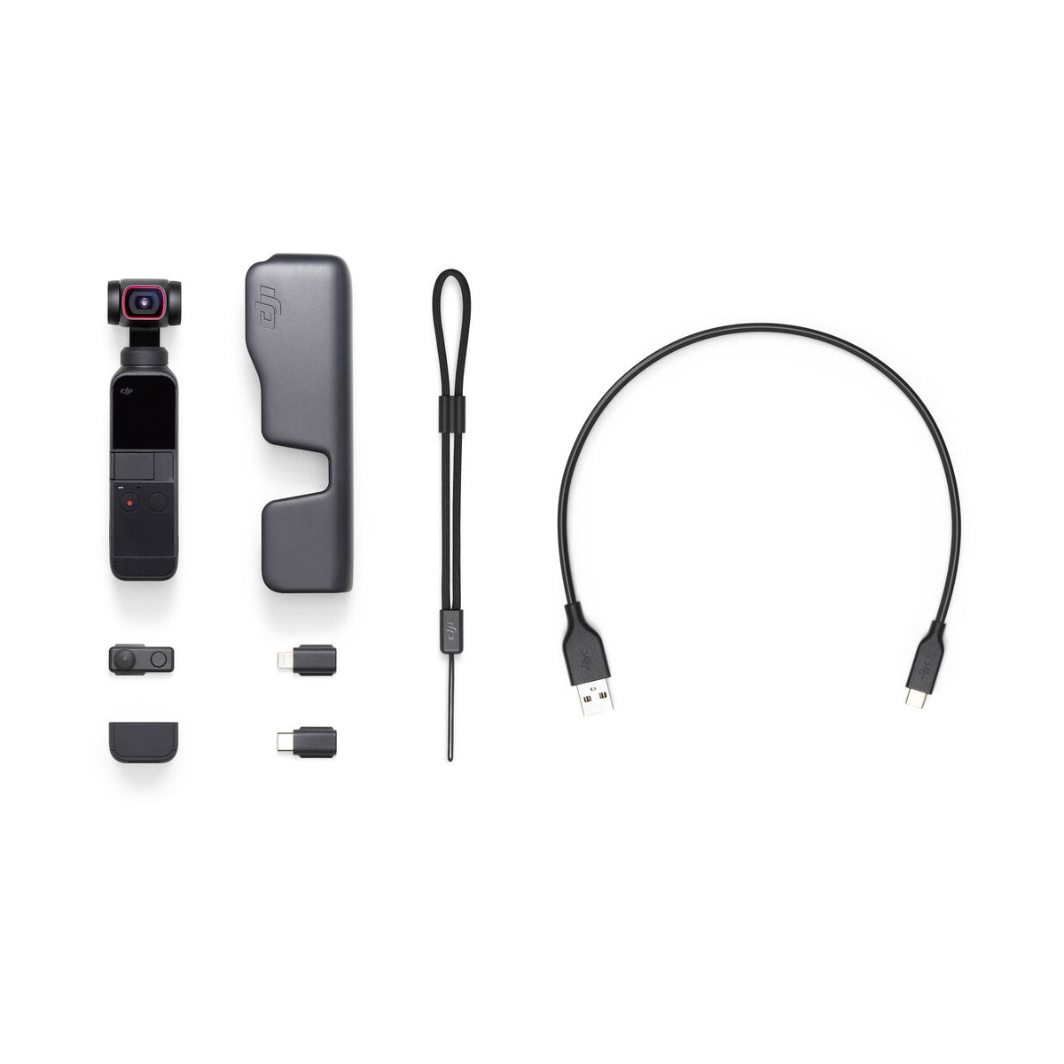 DJI Pocket 2 4K Vlogging Camera - 3-Axis Gimbal Stabilizer, 64MP Photo, 4K/60fps Video for YouTube, Travel & Action Shots - Perfect for Vloggers, Travelers & Content Creators