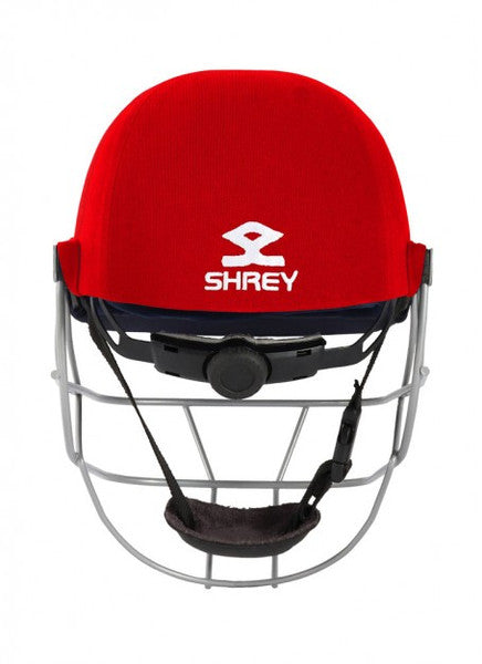 Shrey CLASSIC Steel Cricket Helmet - Lightweight & Durable Cricket Safety Gear for Professional & Amateur Players - Perfect for Matches, Practice & Training Sessions