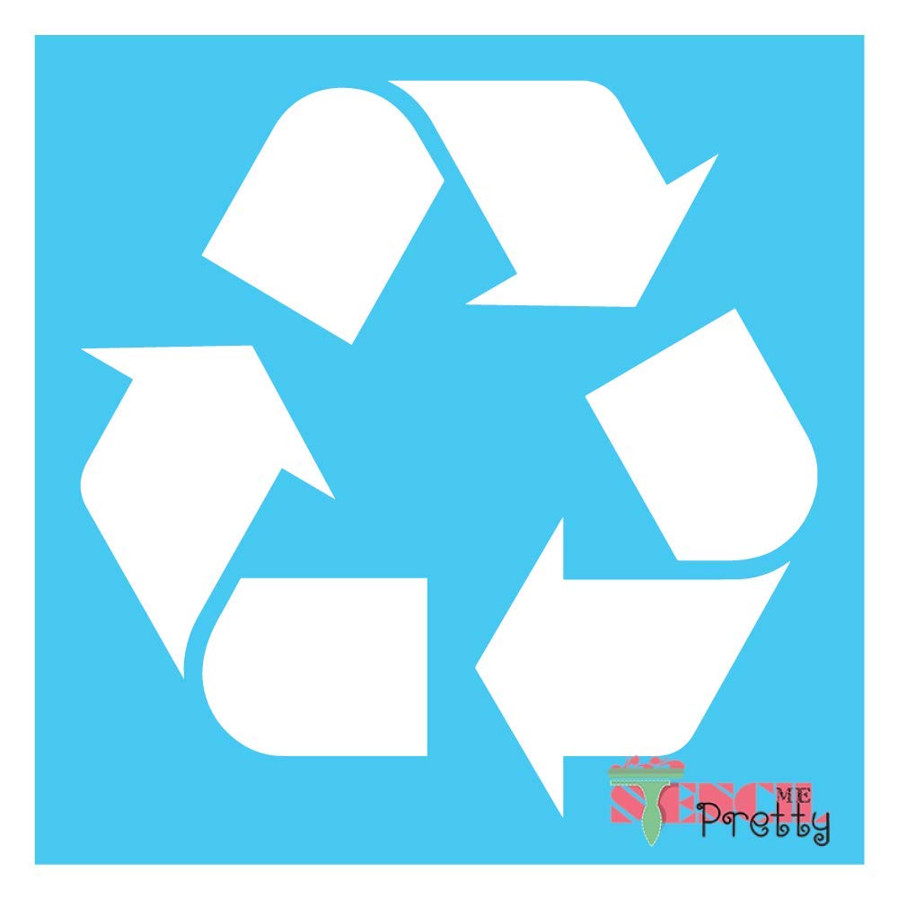Eco-Friendly Recycle Logo Stencil - Large 19