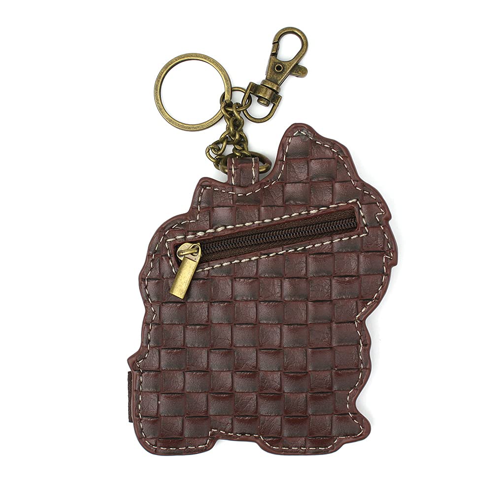 CHALA Stylish Crossbody Shoulder Bag with Flap Top & Detachable Charm - Pewter Gray | Perfect for Work, Travel & Everyday Use