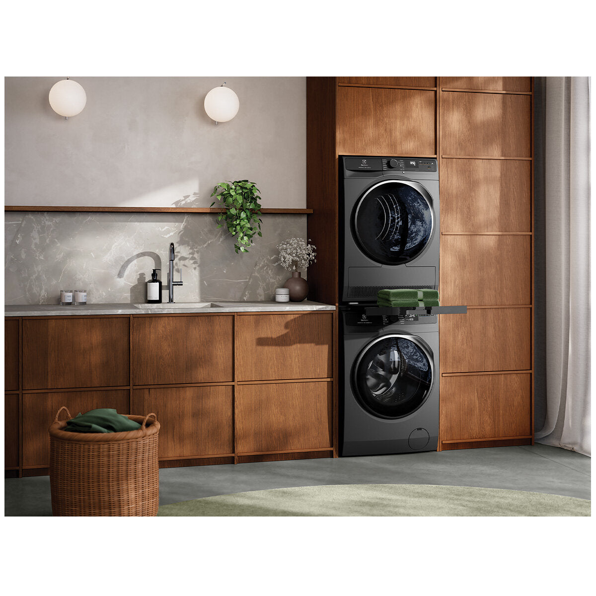 Electrolux 9kg UltimateCare 700 Front Load Washing Machine EWF9043R7SC - Energy Efficient, Quiet & Large Capacity for Family Laundry & Small Spaces