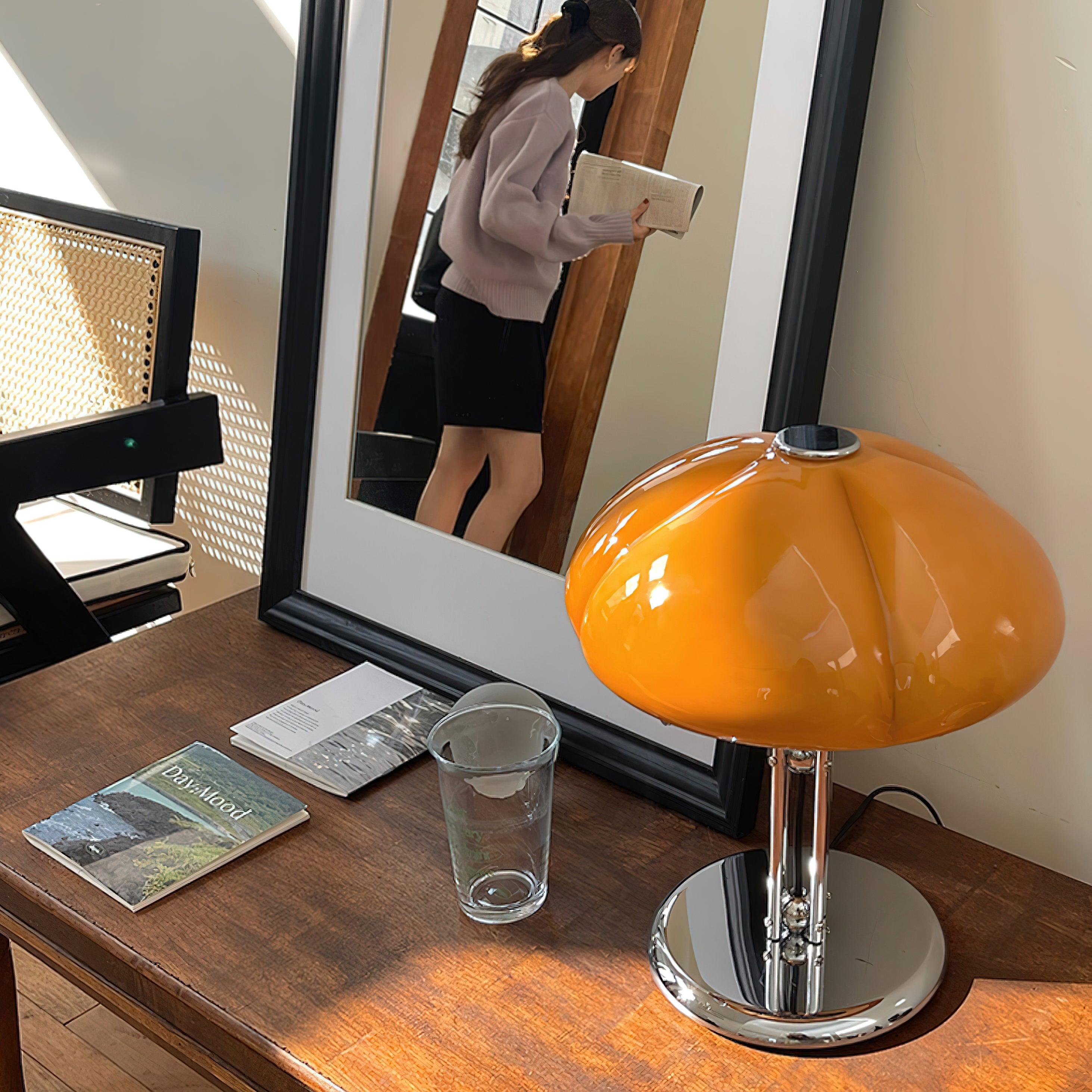 Cassian Table Lamp - Modern LED Bedside Lamp with USB Port, Adjustable Brightness for Bedroom, Living Room & Office - Perfect for Reading, Working & Relaxing