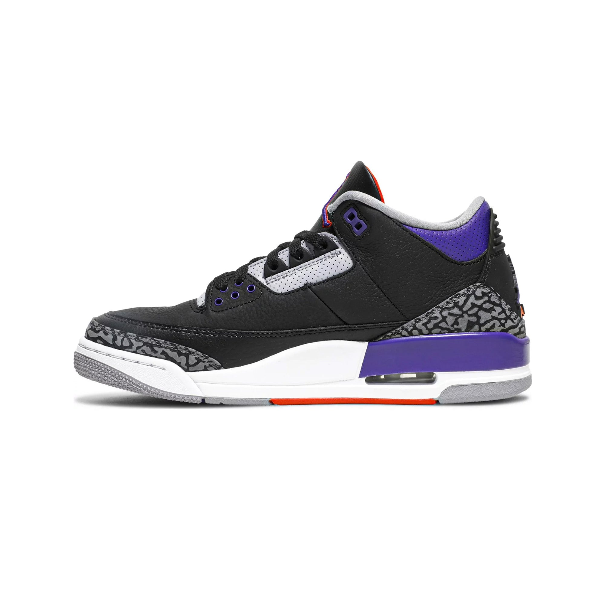 Air Jordan 3 Retro 'Court Purple' Basketball Shoes - Men's Sneakers for Sports & Casual Wear - Perfect for Basketball Games, Street Fashion & Collectors