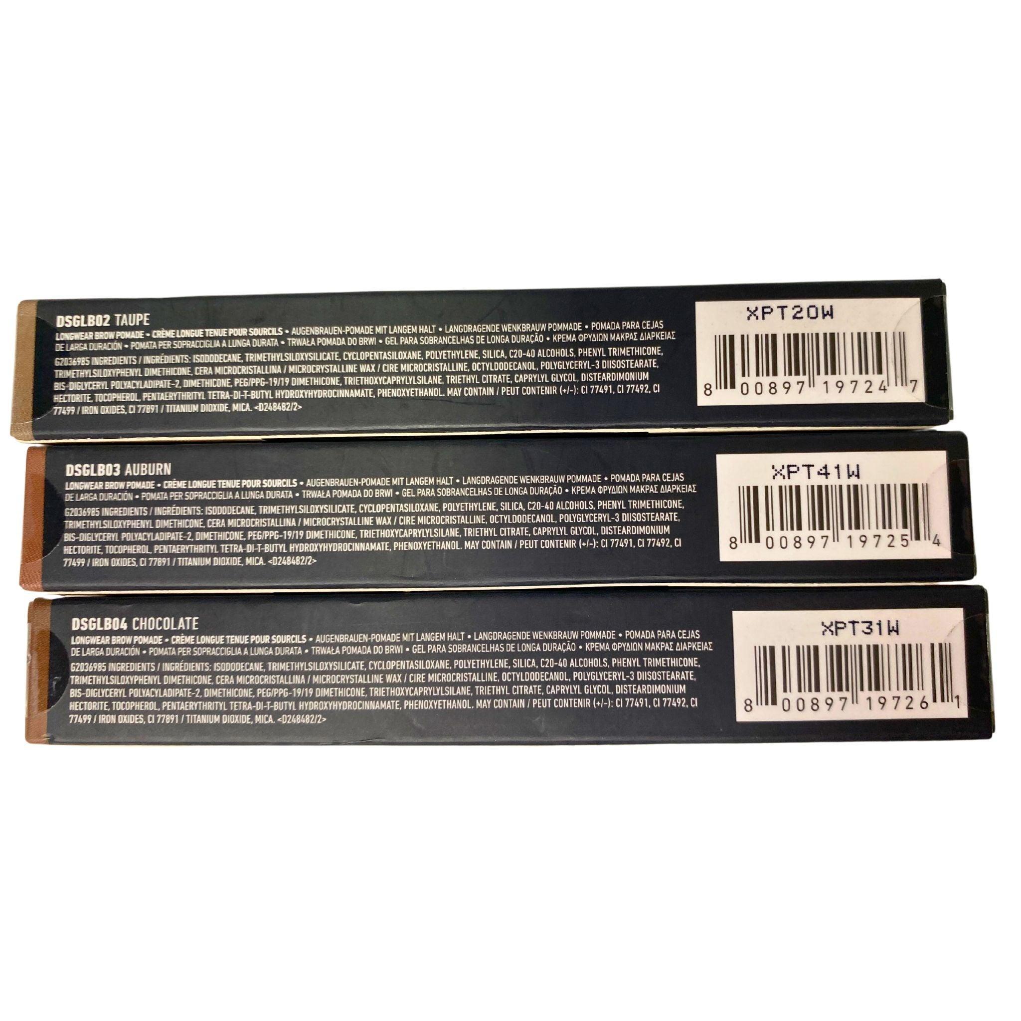 NYX Professional Makeup Dip Brow Pomade - Longwear Waterproof Eyebrow Gel, 0.04oz (40 Pcs Bulk) - Perfect for Salon Professionals & Makeup Artists for All-Day Defined Brows