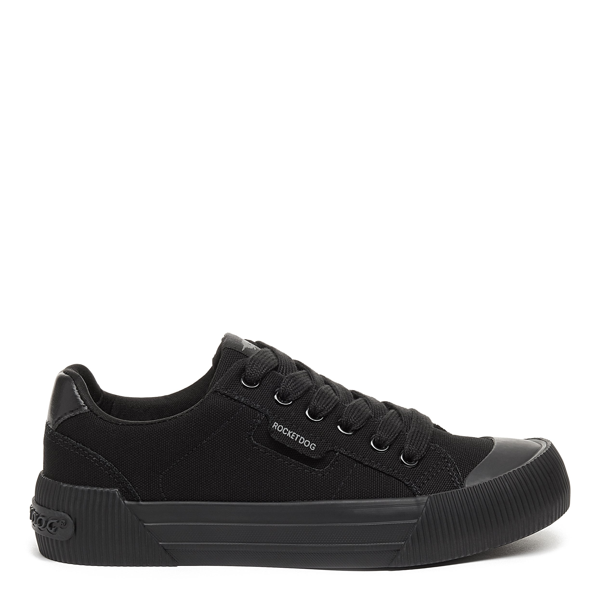 Stylish All-Black Sneakers for Men & Women - Comfortable Casual Walking Shoes for Everyday Wear, Gym, and Street Fashion