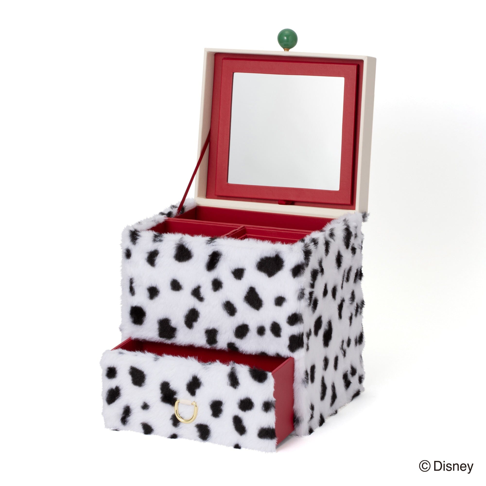 Disney Villains Cruella De Vil Makeup Cosmetic Box - Perfect for Halloween, Cosplay & Themed Parties