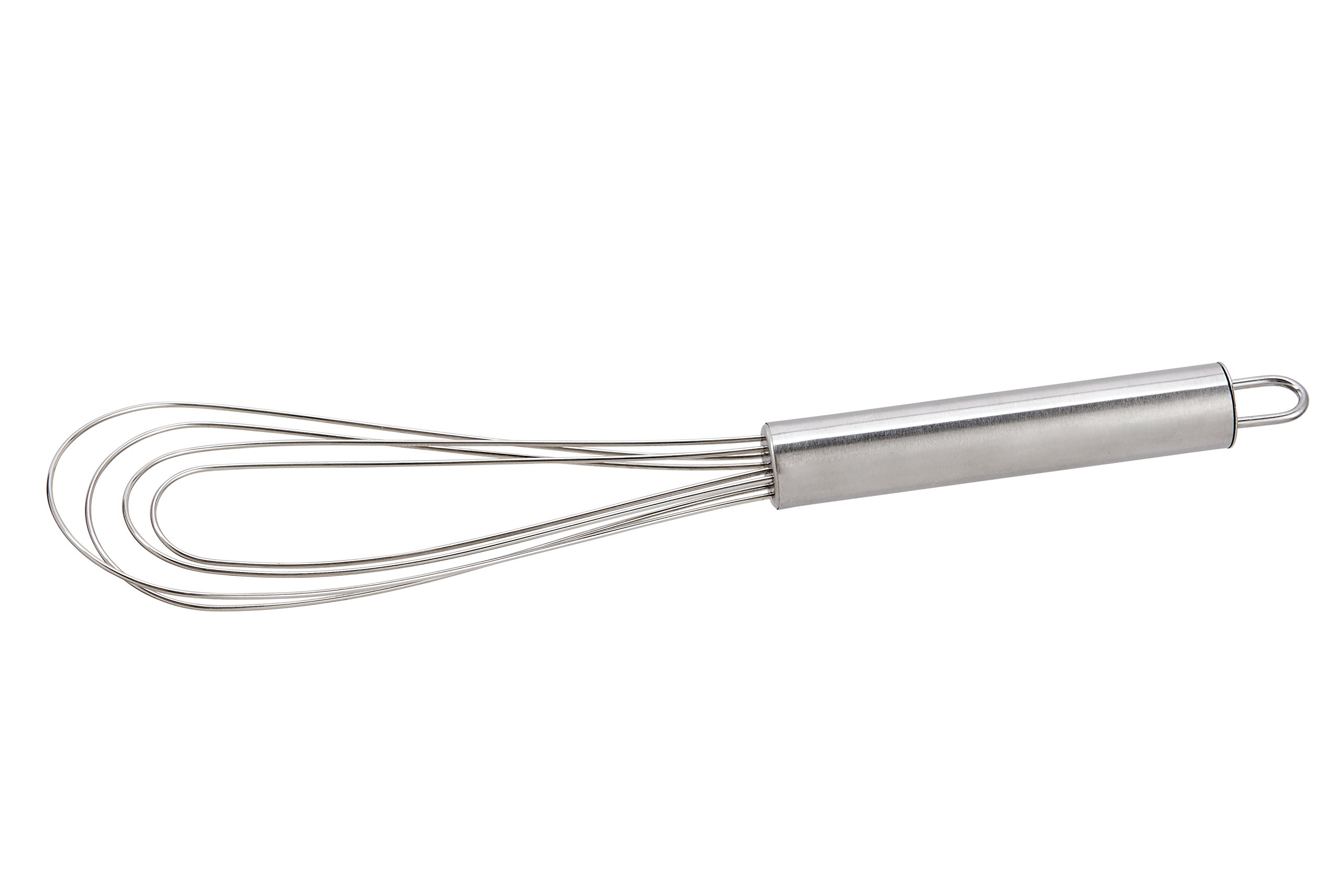 Mrs. Anderson's Premium Stainless Steel Flat Roux Whisk for Baking - Perfect for Roux, Gravy, Sauces & More - Ideal for Home Chefs & Professional Kitchens
