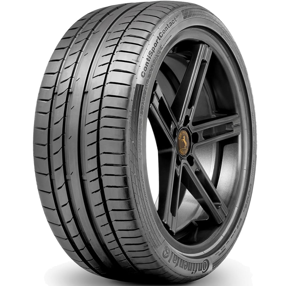 Continental ContiSportContact 5 P 235/35R19 91Y High Performance Summer Radial Tires - Perfect for Sports Cars & Luxury Vehicles on Dry & Wet Roads