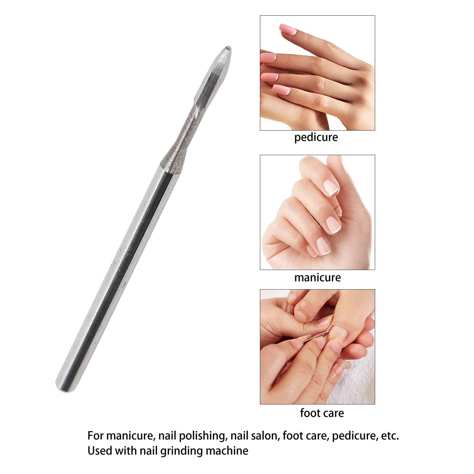 Premium Nail Sanding Heads - 23 PCS Universal Durable Nail Grinding Bits for Professional & Home Manicure | Perfect for Nail Art Salons, DIY Home Care & Pedicure Kits