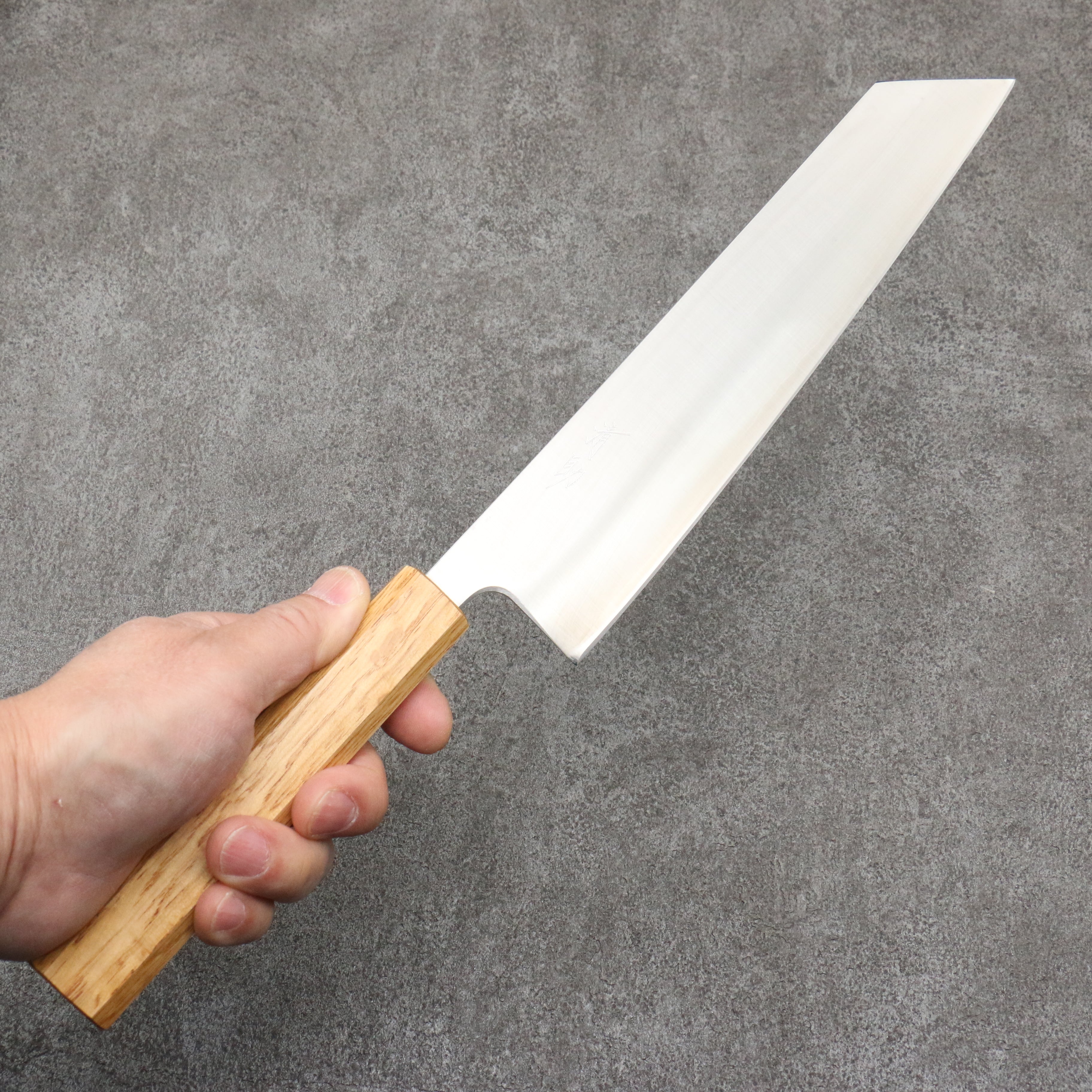 Premium Seisuke Silver Steel No.3 Kiritsuke Gyuto Knife 240mm - Japanese Chef Knife with Migaki Polish Finish & White Oak Handle - Perfect for Sushi, Sashimi, and Precision Cutting