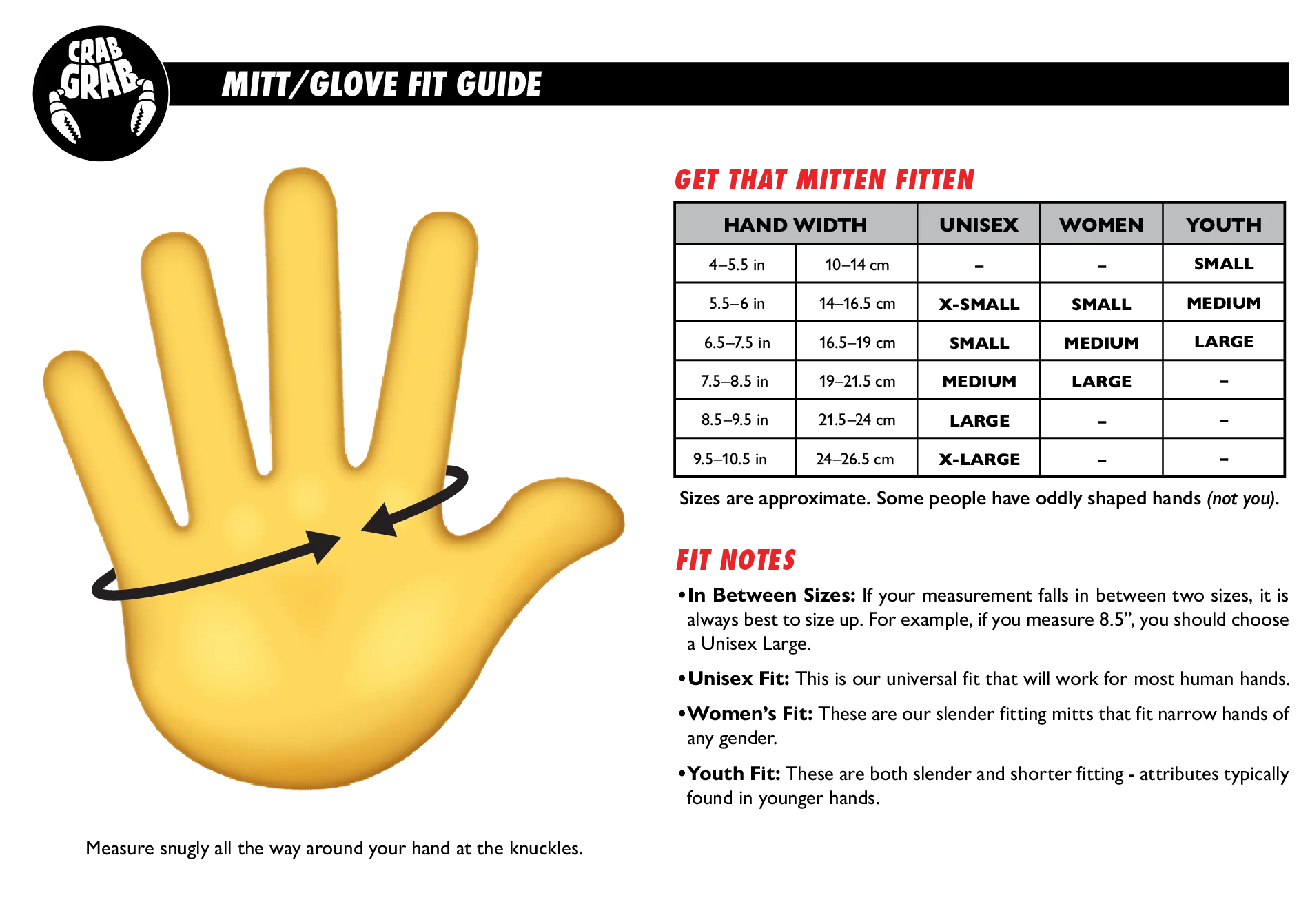 Crab Grab Slap Mittens - Winter Snowboard Gloves for Extreme Cold Weather - Perfect for Snowboarding, Skiing, and Outdoor Sports