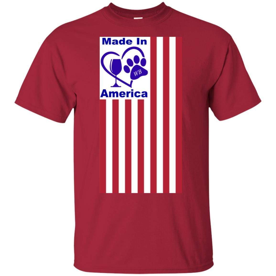 WineyBitches.Co Made in USA Premium 100% Cotton T-Shirt for Women - Comfortable Casual Wear for Outings, Parties & Everyday Fashion