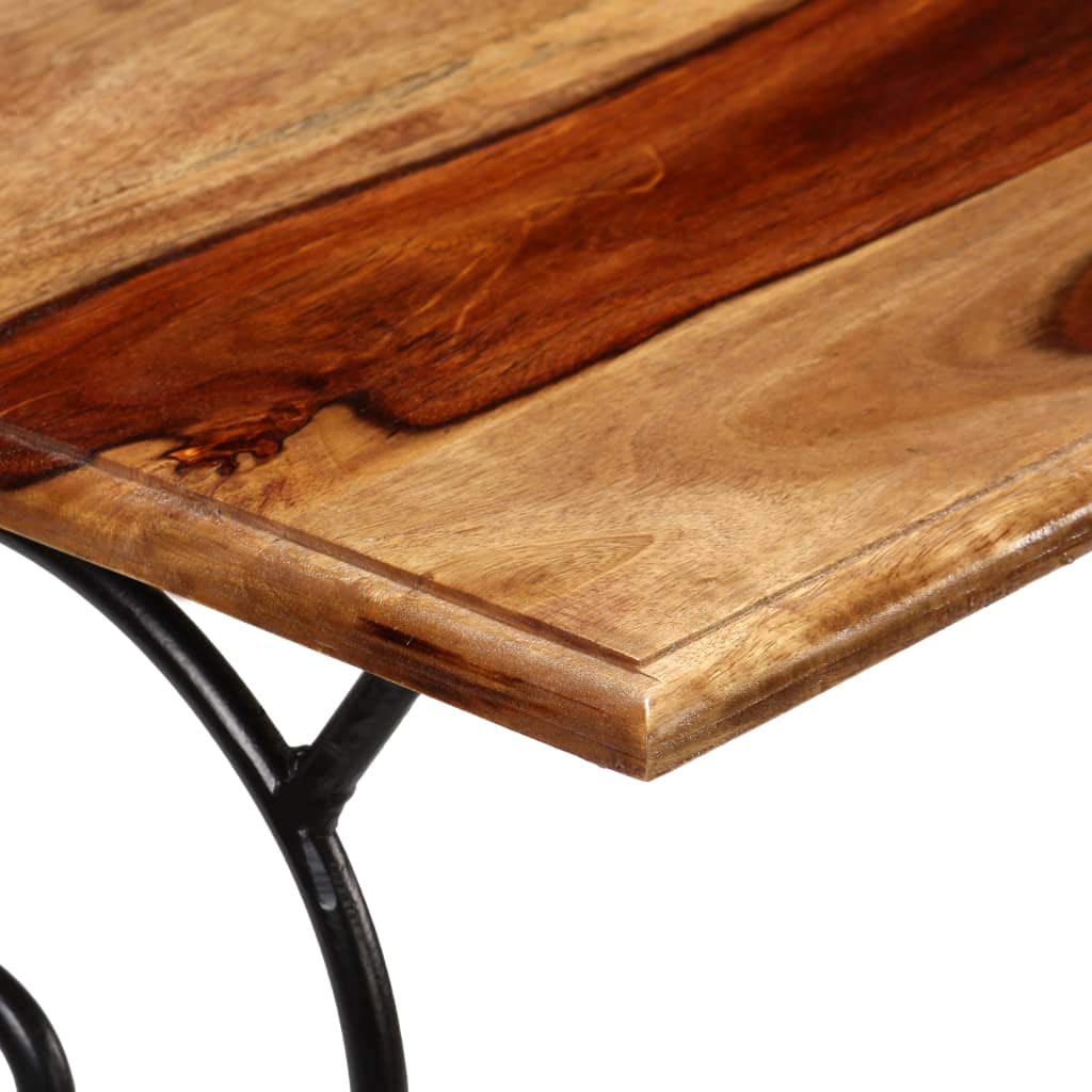 Solid Sheesham Wood Console Table - 39.4